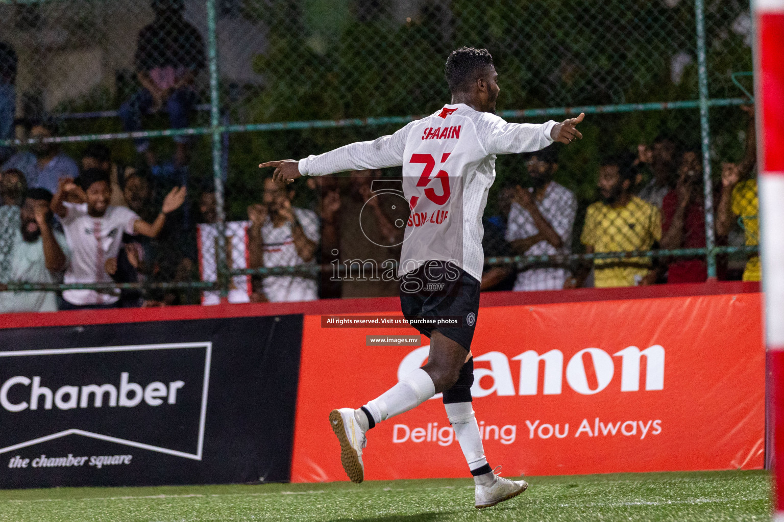 Aasandha vs Prisons RC in Club Maldives Cup 2023 held in Hulhumale, Maldives, on Monday, 17th July 2023 Photos: Nausham Waheed / images.mv