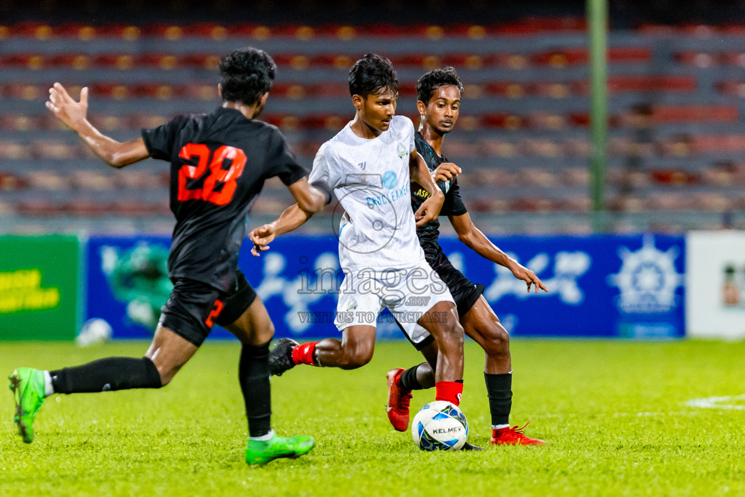 Club Green Street vs Club Eagles in Day 6 of Under 19 Youth Championship 2024 was held at National Stadium in Male', Maldives on Monday, 24th June 2024. Photos: Nausham Waheed / images.mv