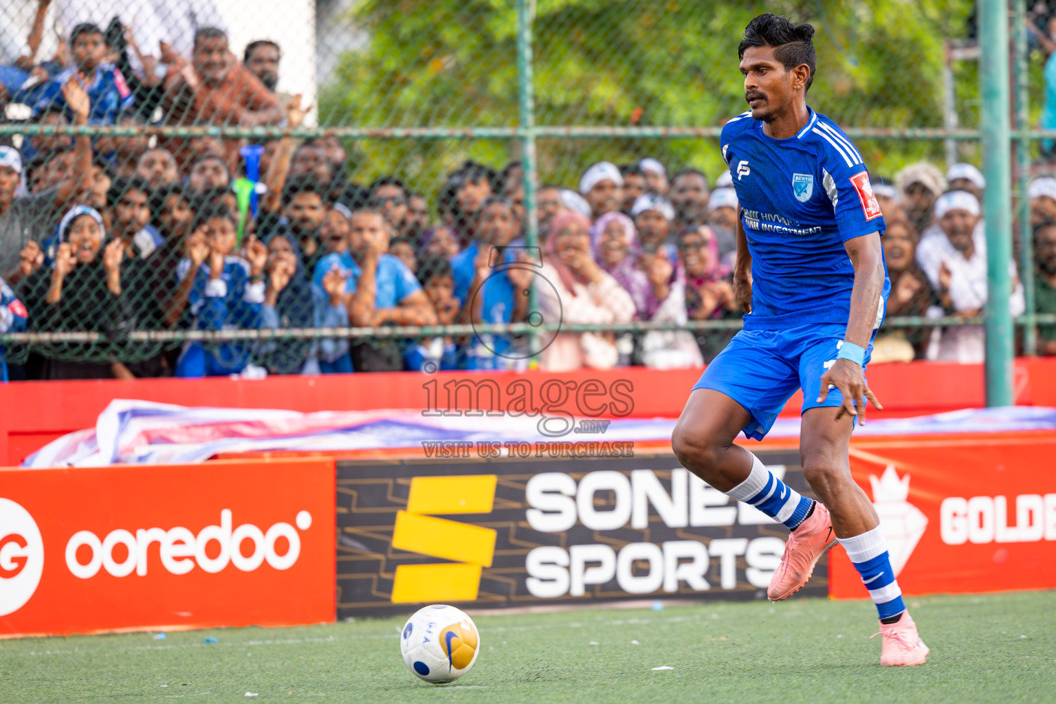 AA. Mathiveri VS AA. Thoddoo in Atoll Round Final on Day 20 of Golden Futsal Challenge 2025 was held on Friday, 24th January 2025, in Hulhumale', Maldives. Photos: Ismail Thoriq / images.mv