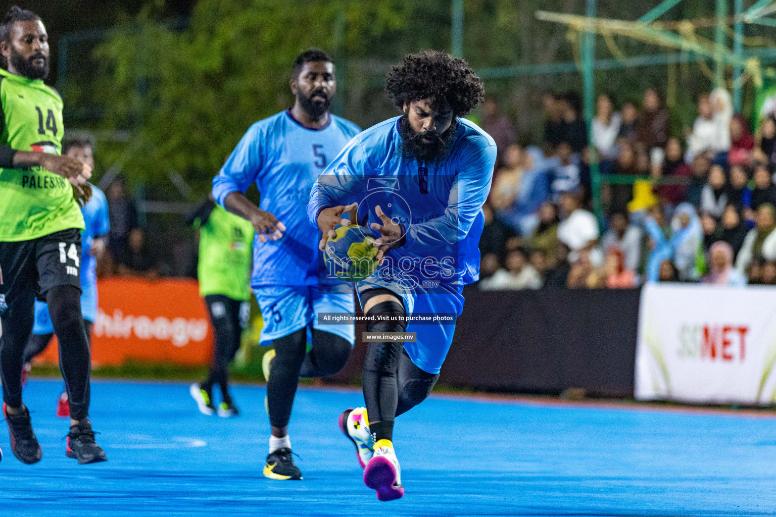 2nd Division Final of 7th Inter-Office/Company Handball Tournament 2023, held in Handball ground, Male', Maldives on Monday, 25th October 2023 Photos: Nausham Waheed/ Images.mv