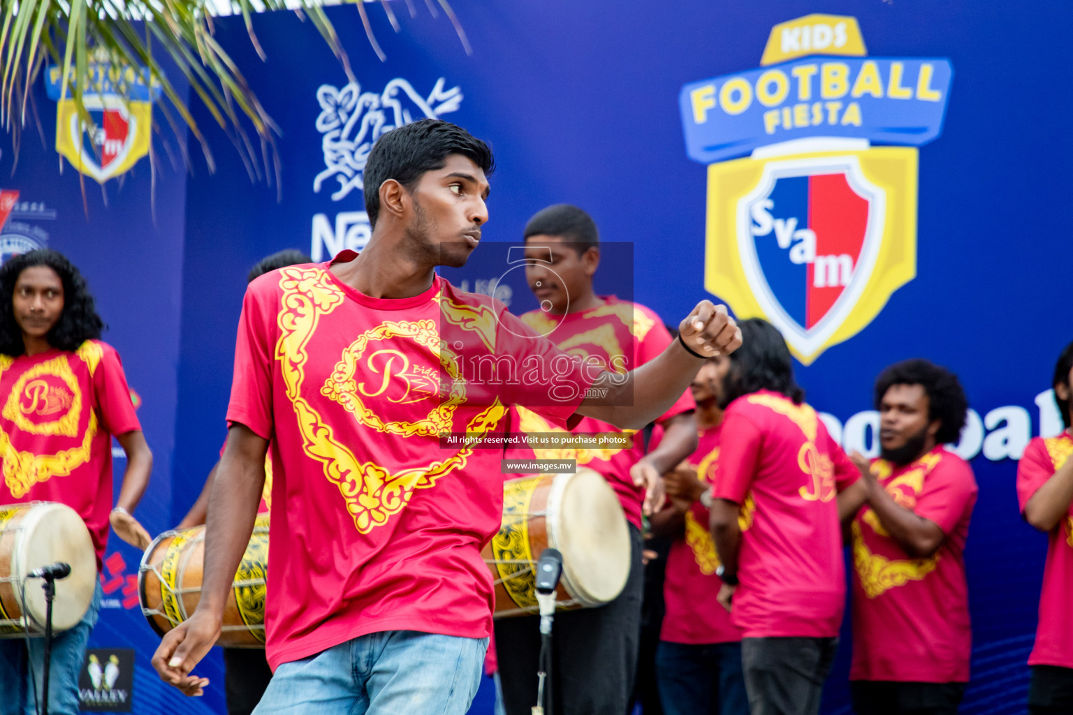 Draw Ceremony of Nestle' Kids Football Fiesta 2023 held in Artificial Beach, Male', Maldives on Saturday, 7th October 2023