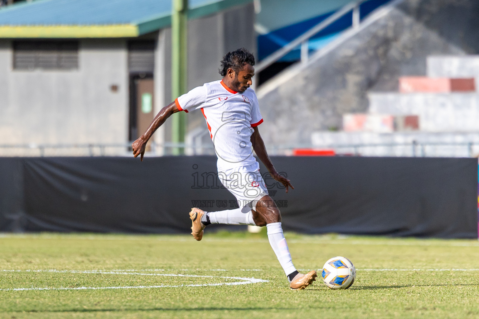 Club Eagles vs Buru Sports Club in Dhivehi Premier League 2025/26 held in National Football Stadium, Male', Maldives on Wednesday, 24th September 2025. Photos: Mohamed Mahfooz Moosa / Images.mv