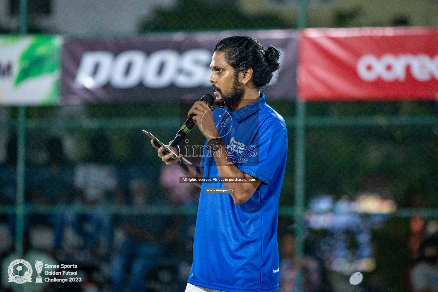 Opening of Sonee Sports Golden Futsal Challenge 2023 held on 4th Feb 2023 in Hulhumale, Male', Maldives. Photos by Nausham Waheed