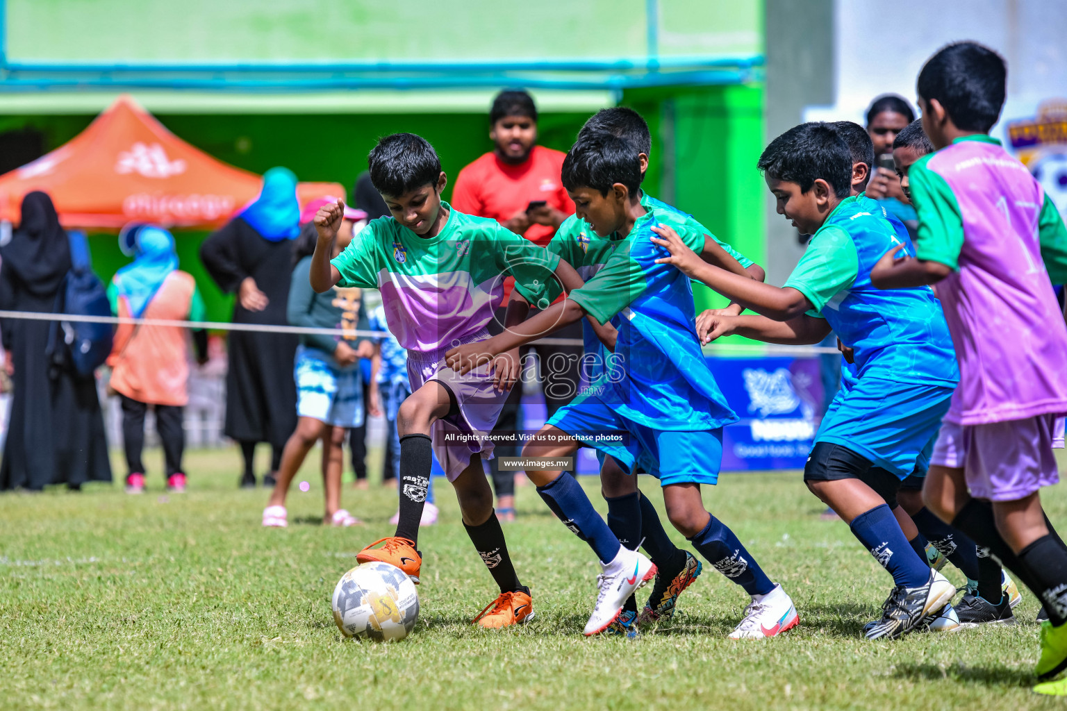 Day 3 of Milo Kids Football Fiesta 2022 was held in Male', Maldives on 21st October 2022. Photos: Nausham Waheed/ images.mv