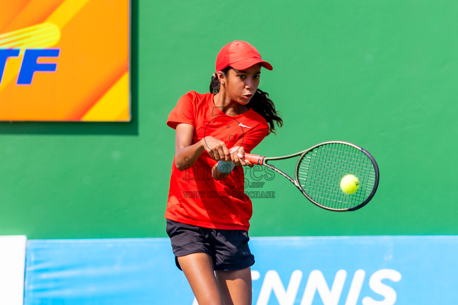 Day 2 of ATF Maldives Junior Open Tennis was held in Male' Tennis Court, Male', Maldives on Tuesday, 10th December 2024. Photos: Nausham Waheed / images.mv