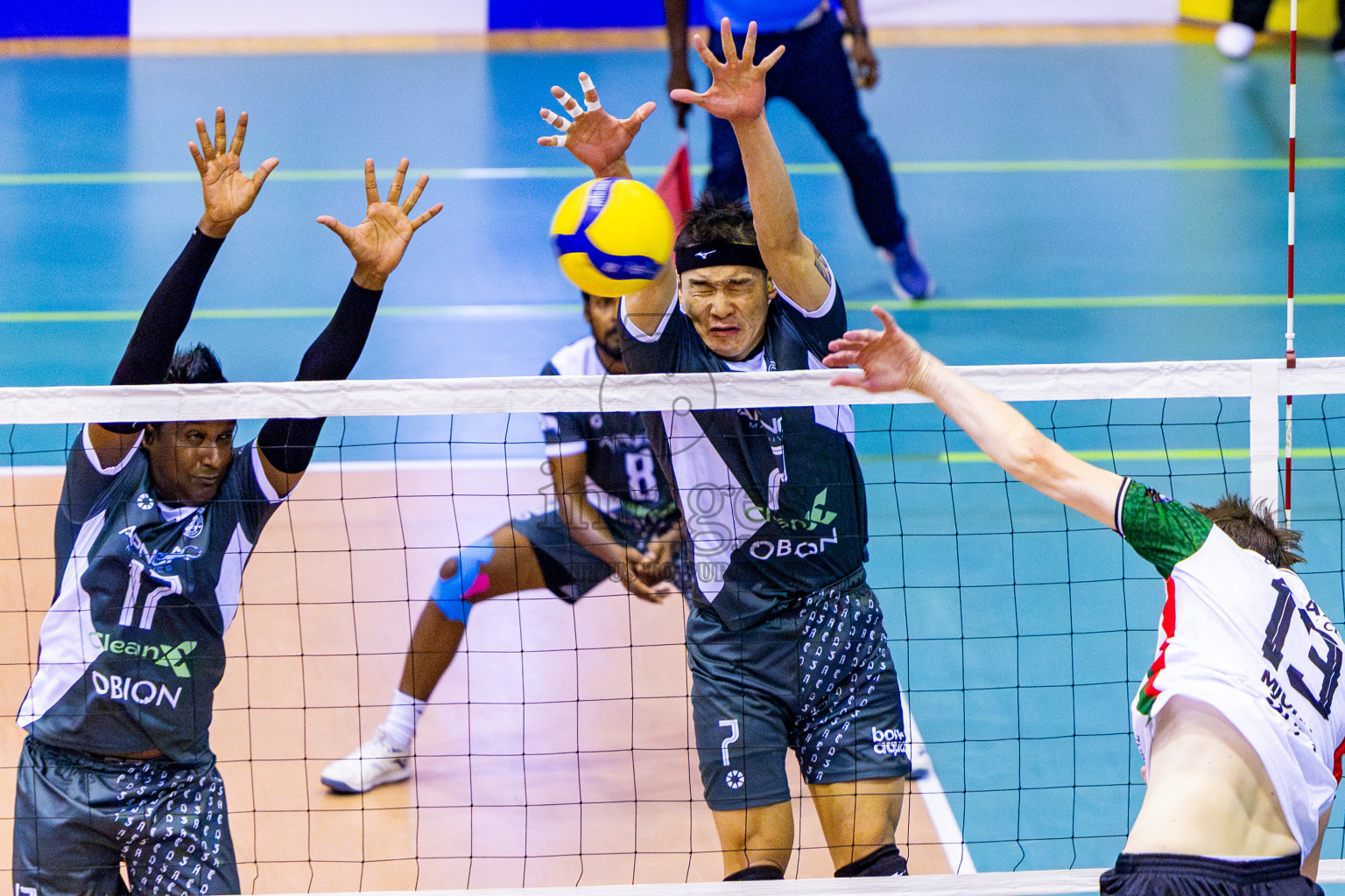 Dhivehi Sifainge Club vs Club HDC in the Final of MILO VAM Cup 2025 held in Male', Maldives on Wednesday, 2nd July 2025 at Social Center Indoor Hall Photos By: Nausham Waheed / images.mv