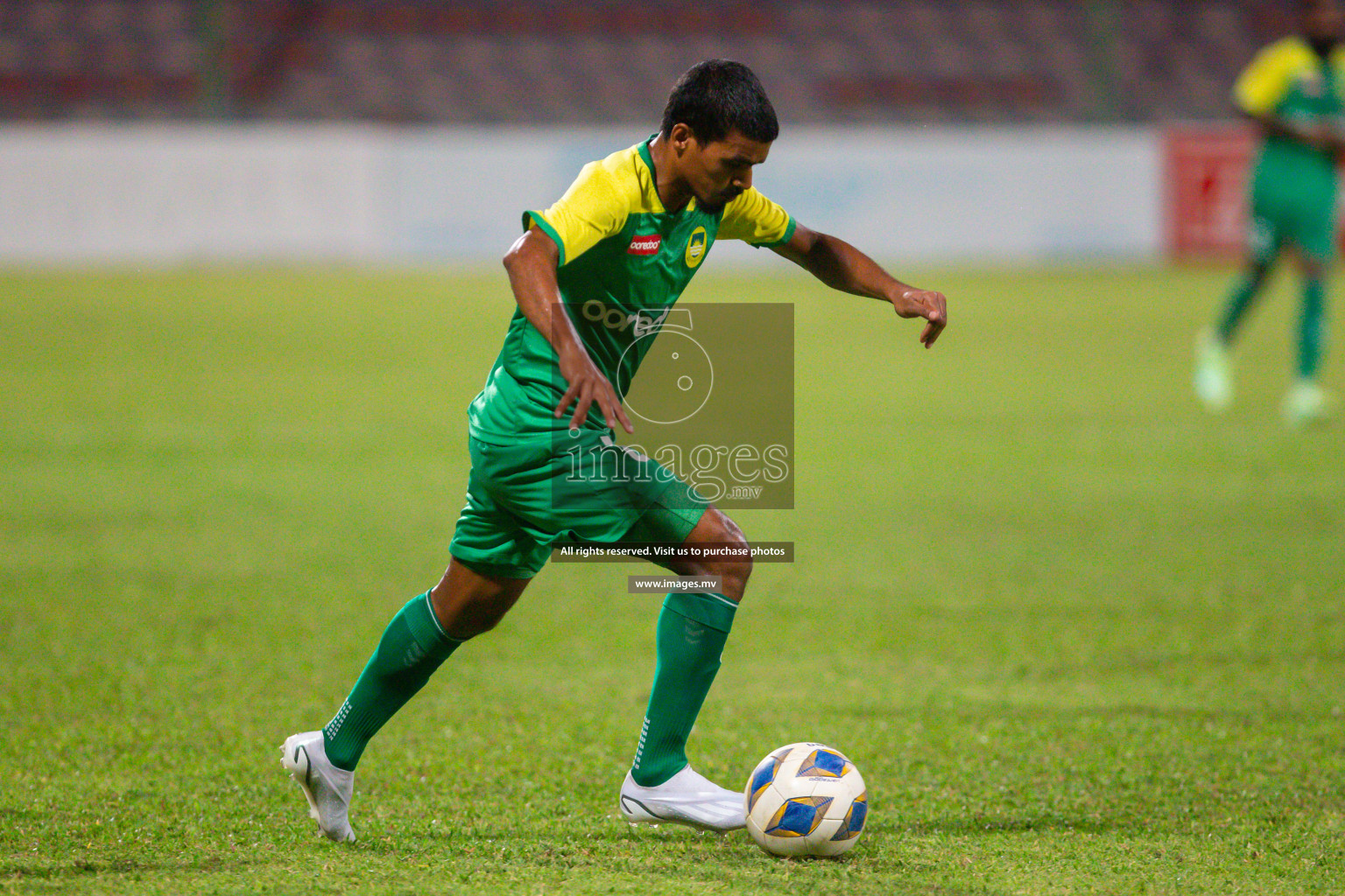 President's Cup 2023 Semi Final - Maziya Sports & Recreation vs Super United Sports, held in National Football Stadium, Male', Maldives  Photos: Mohamed Mahfooz Moosa/ Images.mv