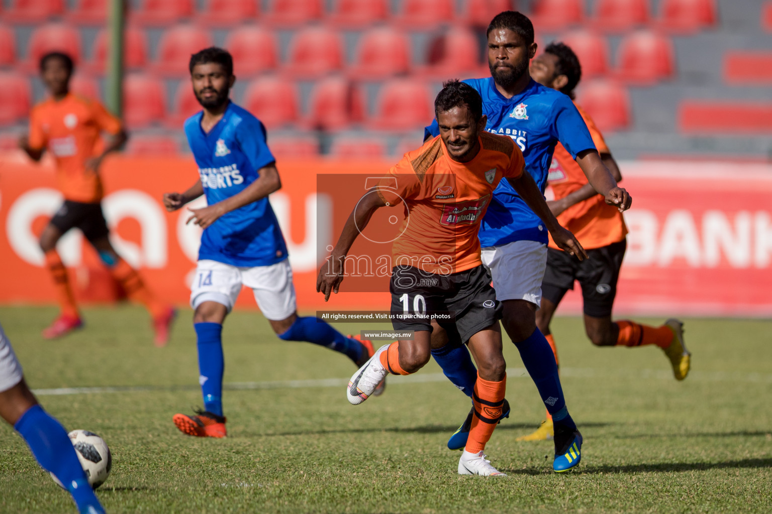 Club Eagles vs Nilandhoo in Dhiraagu Dhivehi Premier League 2019 held in Male', Maldives on 29th June 2019 Photos: Ismail Thoriq/images.mv