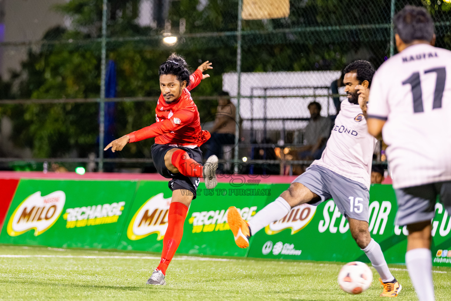 Day 4 of Milo Sector League 2025 was held in Rehendhi Futsal Ground, Hulhumale', Maldives on Tuesday, 4th November 2025. Photos: Hassan Simah / images.mv