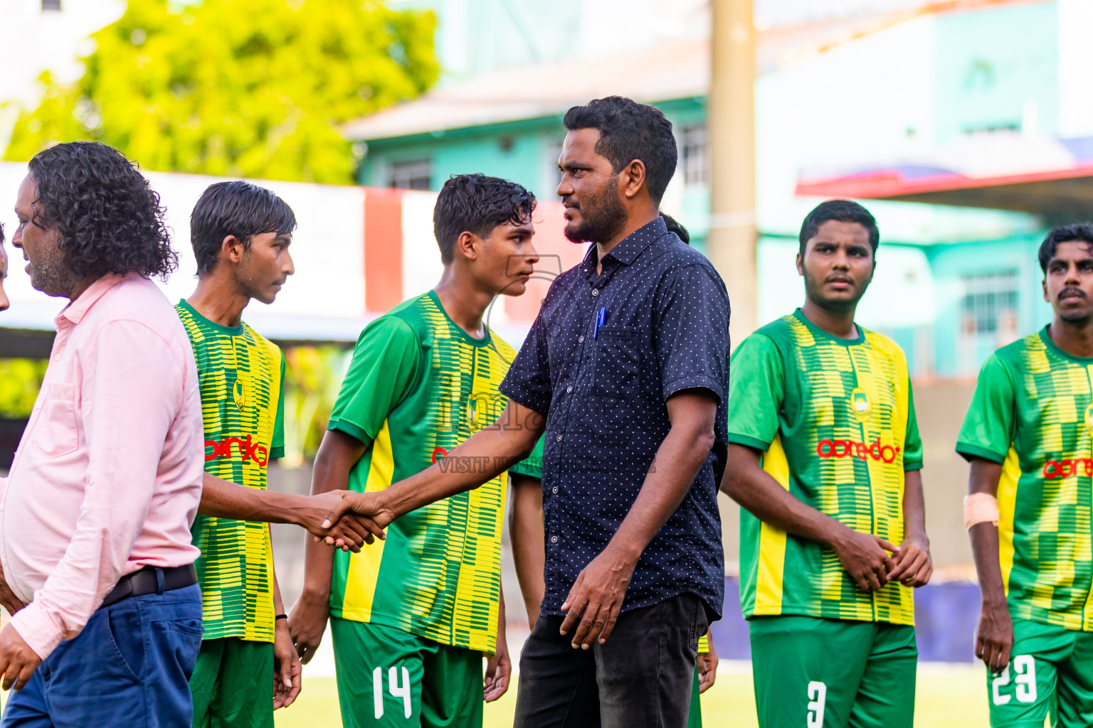 Maziya SRC vs Club Green Streets in Day 2 of Under 19 Youth Championship 2024 was held at National Stadium in Male', Maldives on Monday, 10th June 2024. Photos: Nausham Waheed / images.mv b