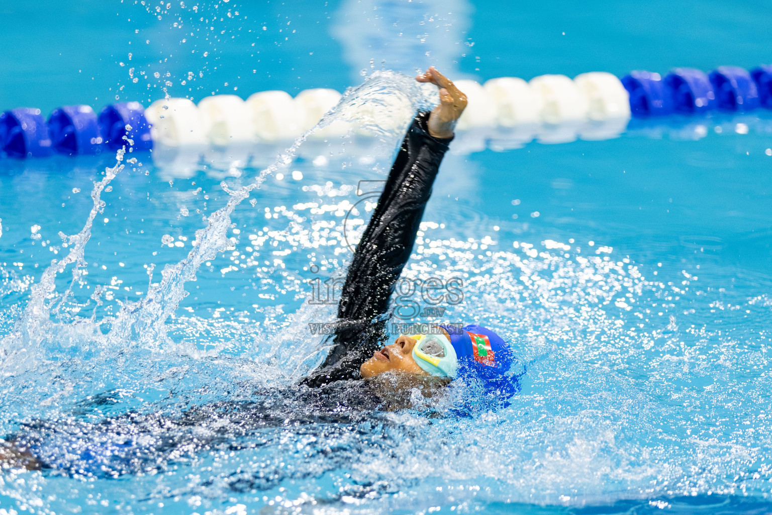 Day 4 of BML 6th National Kids Swimming Kids Festival 2025 held in Hulhumale', Maldives on Thursday, 6th November 2024. Photos: Hassan Simah / images.mv