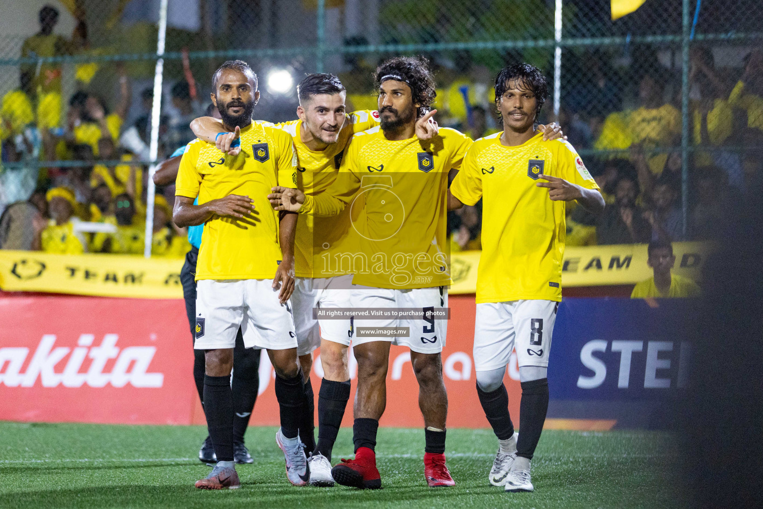 RRC vs Team FSM in Semi Final of Club Maldives Cup 2023 held in Hulhumale, Maldives, on Wednesday, 16th August 2023 Photos: Nausham Waheed / images.mv