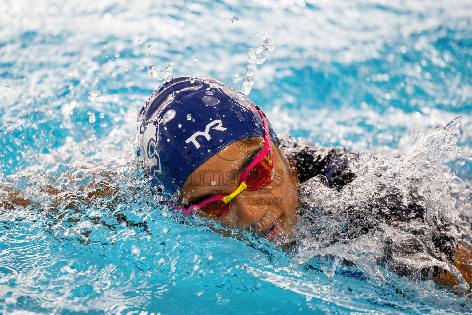 Day 4 of National Swimming Competition 2024 held in Hulhumale', Maldives on Monday, 16th December 2024. 
Photos: Hassan Simah / images.mv