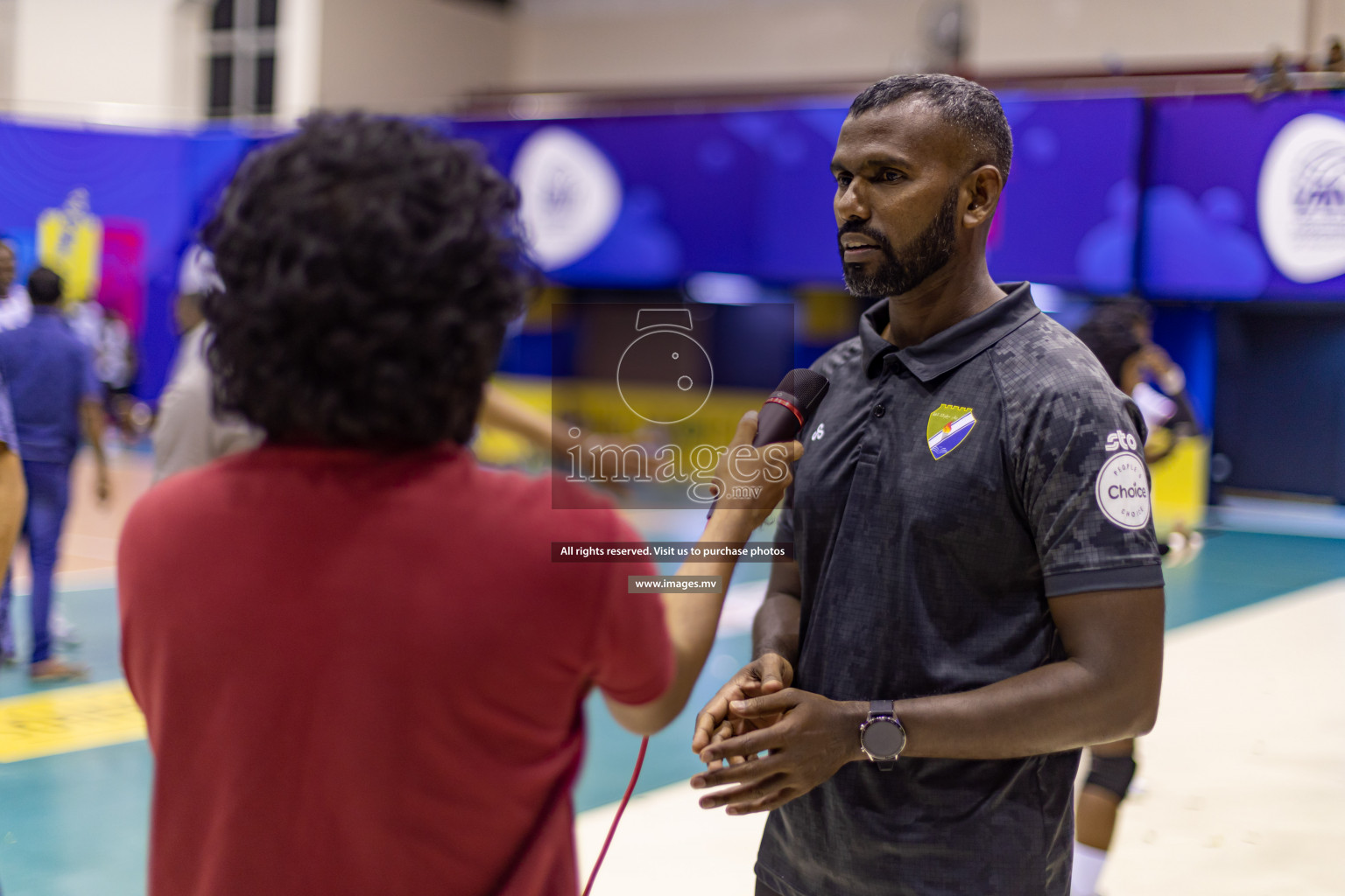 Sports Club City vs Dhivehi Sifainge Club in the Finals of National Volleyball Tournament 2022 on Thursday, 07th July 2022, held in Social Center, Male', Maldives