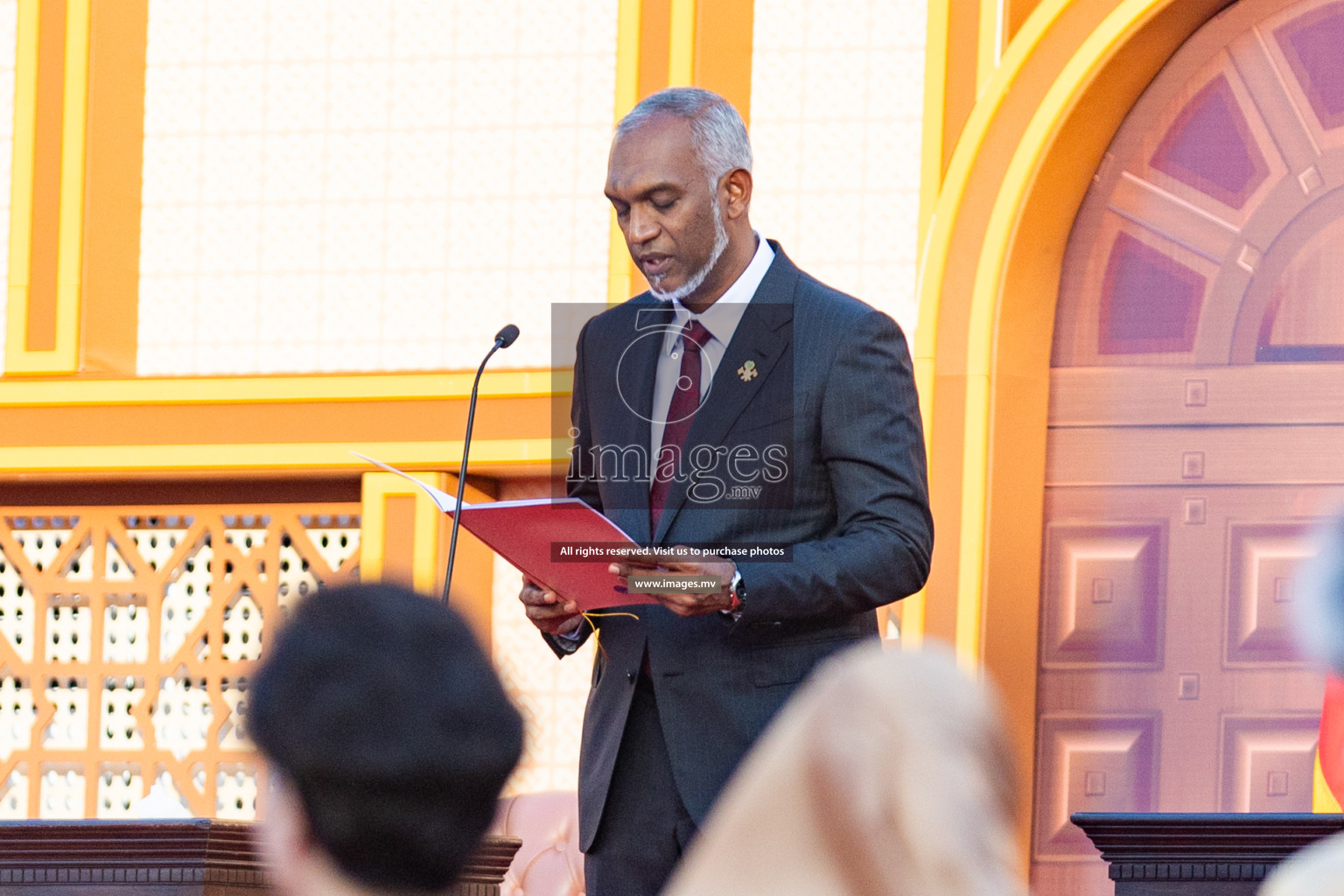 The Inauguration of the 8th President of Maldives was held in Jumhooree Maidhaan, Male', Maldives on 17th November 2023. Photos: Nausham Waheed / images.mv