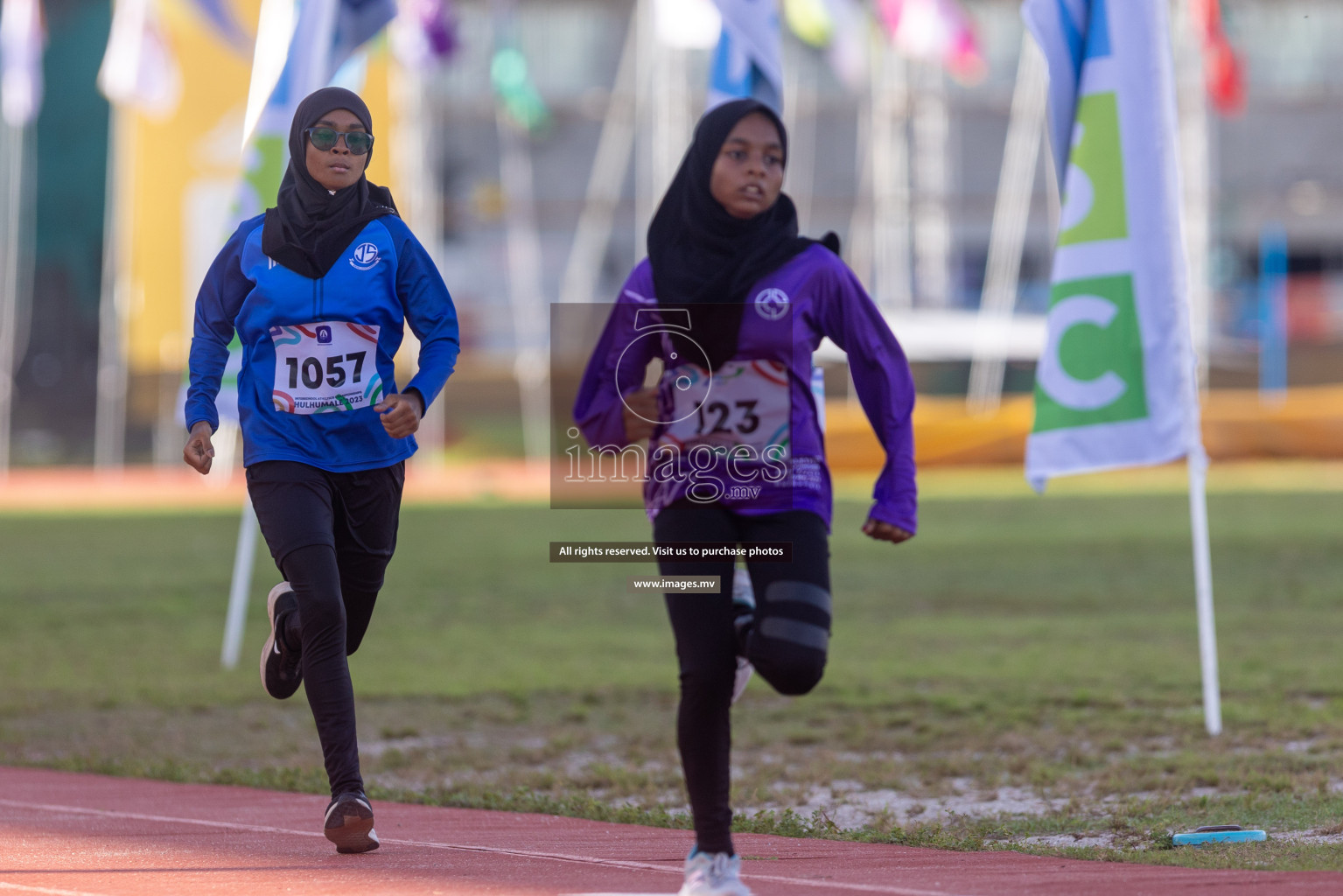 Day two of Inter School Athletics Championship 2023 was held at Hulhumale' Running Track at Hulhumale', Maldives on Sunday, 15th May 2023. Photos: Shuu/ Images.mv