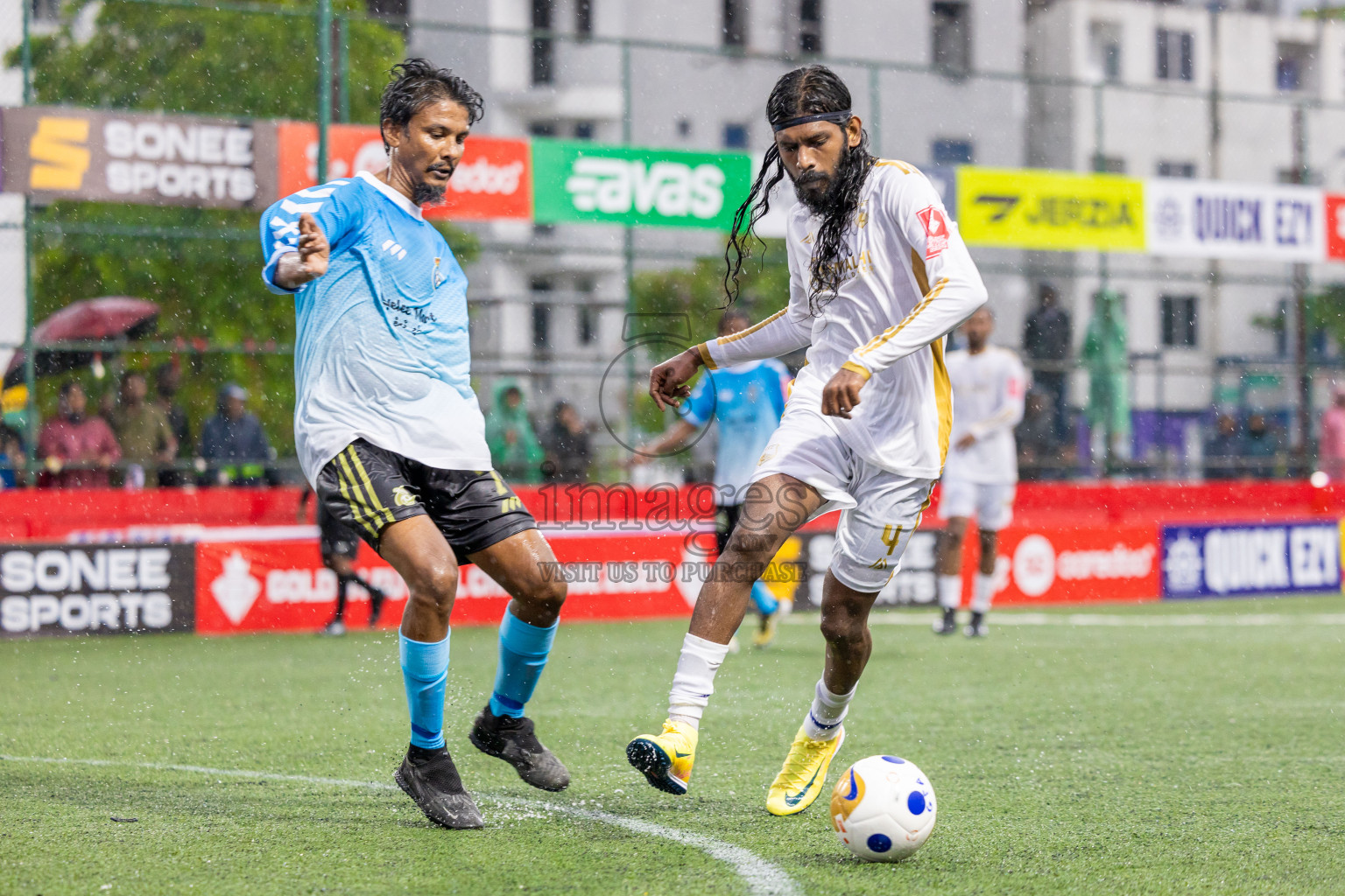 Raa Rasgetheem vs Raa Alifushi  in Day 10 of Golden Futsal Challenge 2025 was held on Tuesday, 14th January 2025, in Hulhumale', Maldives Photos: Shuu Abdul Sattar / images.mv