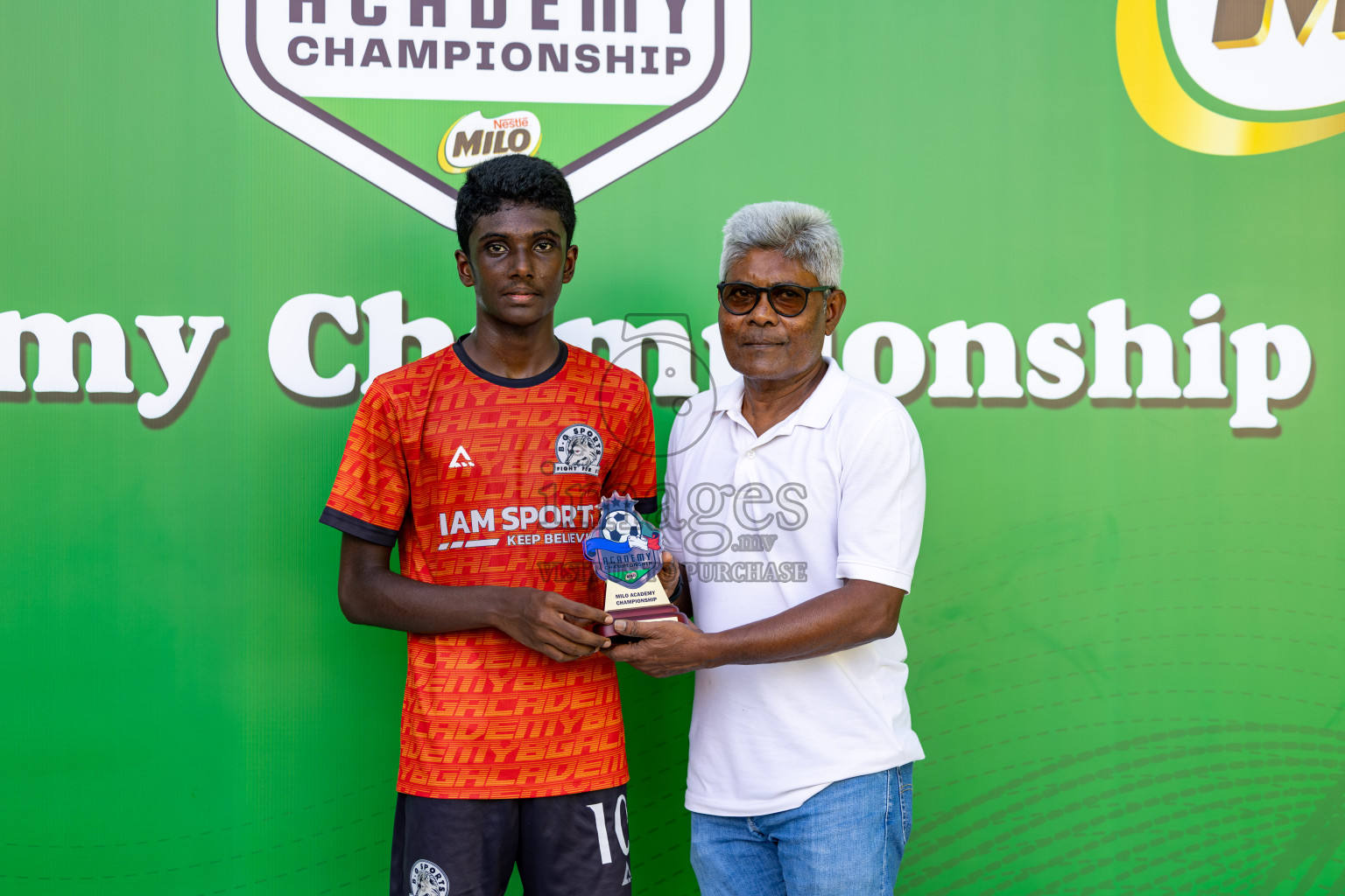 Day 3 of MILO Academy Championship 2024 (U-14) was held in Henveyru Stadium, Male', Maldives on Saturday, 2nd November 2024.
Photos: Hassan Simah / Images.mv