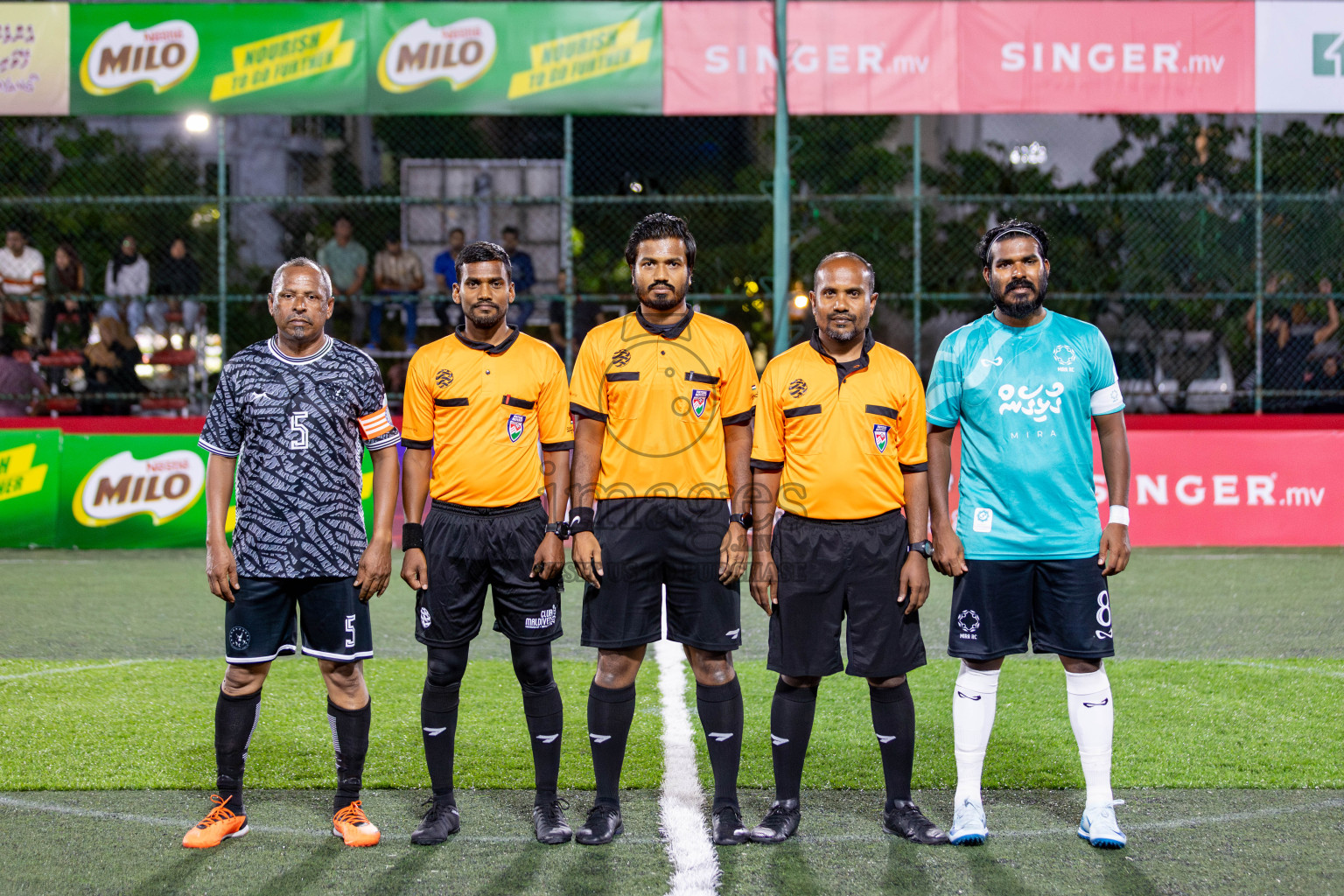 MIRA RC VS CLUB CVC in Club Maldives Classic 2024 held in Rehendi Futsal Ground, Hulhumale', Maldives on Sunday, 8th September 2024. 
Photos: Hassan Simah / images.mv