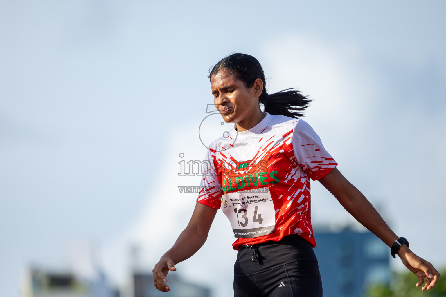 Day 2 of 33rd National Athletics Championship was held in Ekuveni Track at Male', Maldives on Friday, 6th September 2024.
Photos: Ismail Thoriq  / images.mv