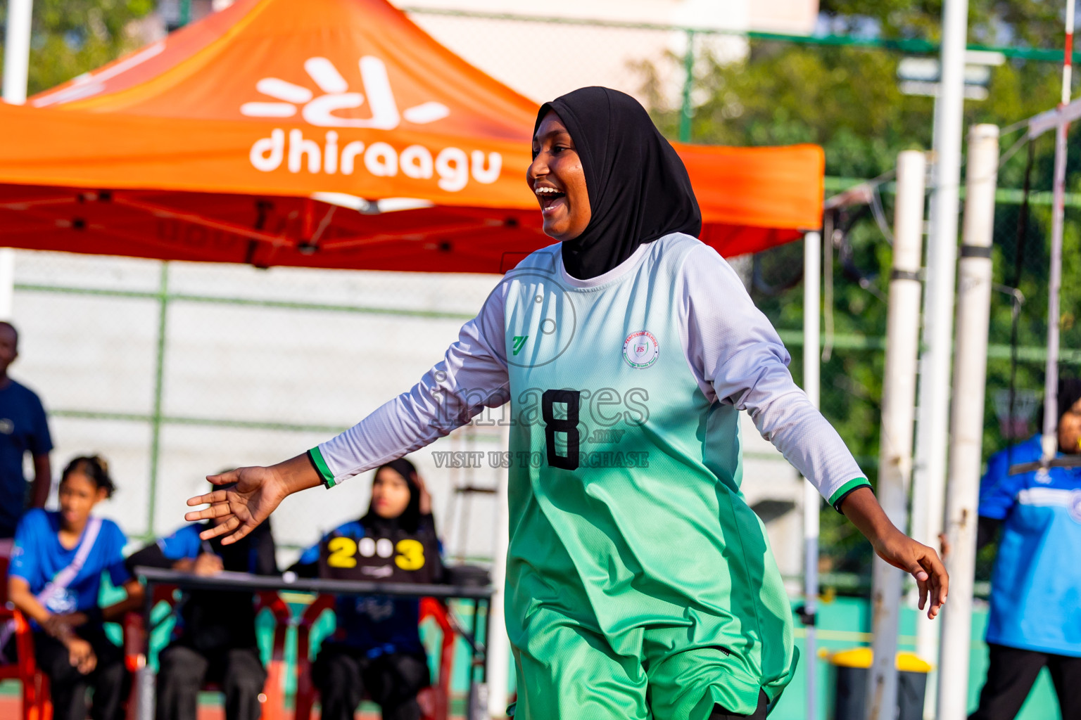 Day 13 of Interschool Volleyball Tournament 2024 was held in Ekuveni Volleyball Court at Male', Maldives on Thursday, 5th December 2024. Photos: Nausham Waheed / images.mv