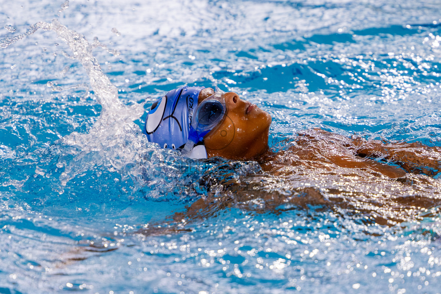 Day 1 of BML 5th National Swimming Kids Festival 2024 held in Hulhumale', Maldives on Monday, 18th November 2024. Photos: Nausham Waheed / images.mv