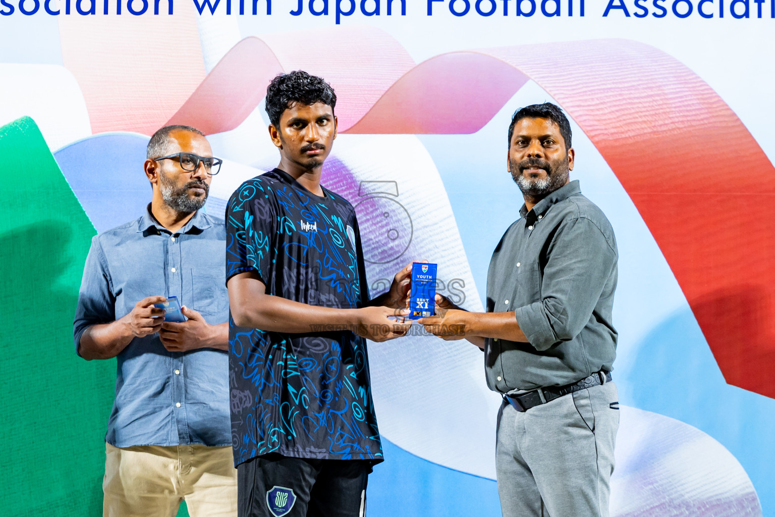 Super United Sports vs TC Sports Club in the Final of Under 19 Youth Championship 2024 was held at National Stadium in Male', Maldives on Monday, 1st July 2024. Photos: Nausham Waheed / images.mv