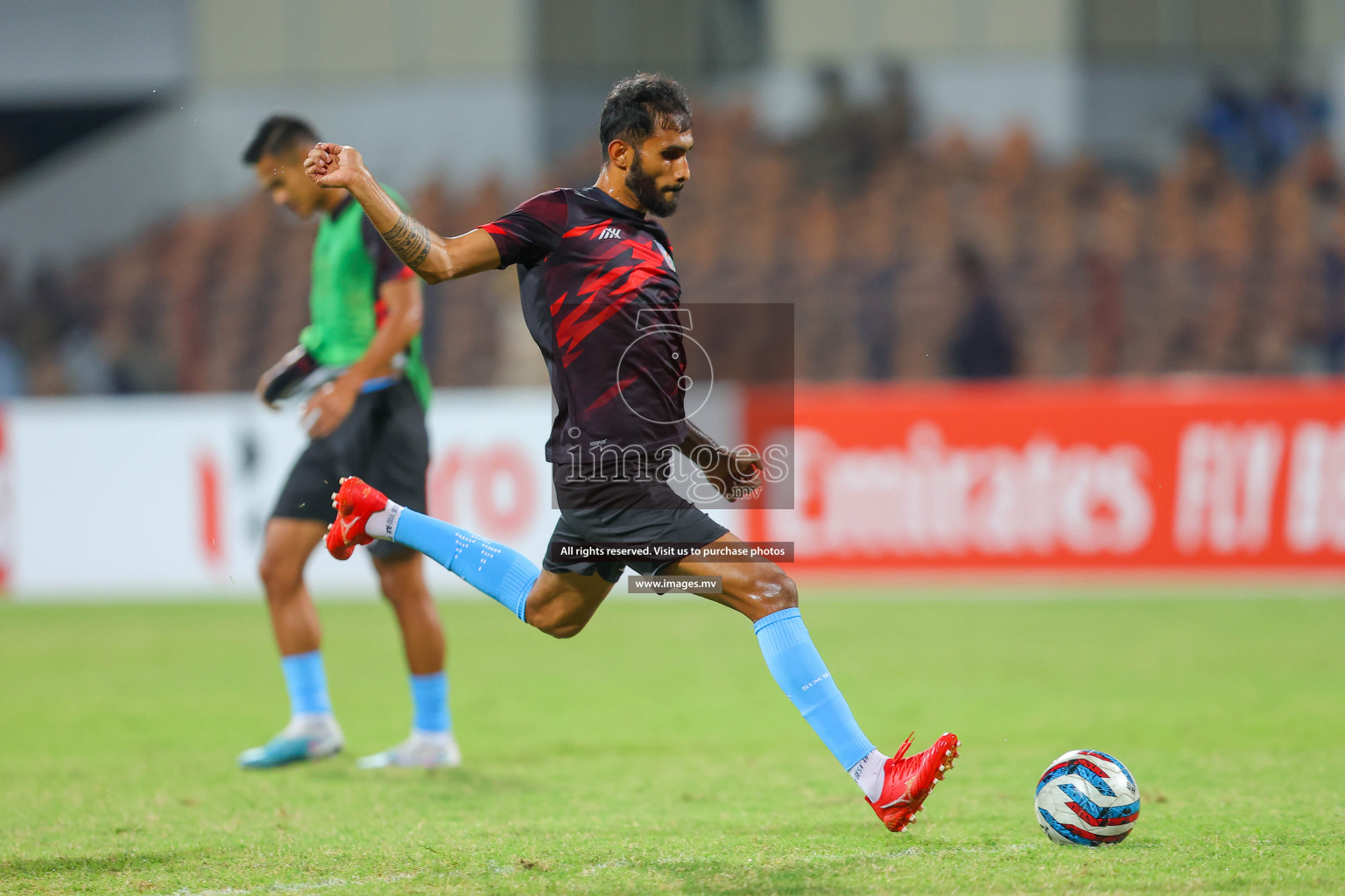 Lebanon vs India in the Semi-final of SAFF Championship 2023 held in Sree Kanteerava Stadium, Bengaluru, India, on Saturday, 1st July 2023. Photos: Nausham Waheed / images.mv