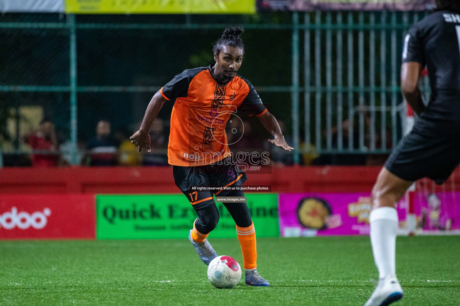 ADh. Hangnaameedhoo vs ADh. Dhagethi in Day 7 of Golden Futsal Challenge 2023 on 11 February 2023 in Hulhumale, Male, Maldives