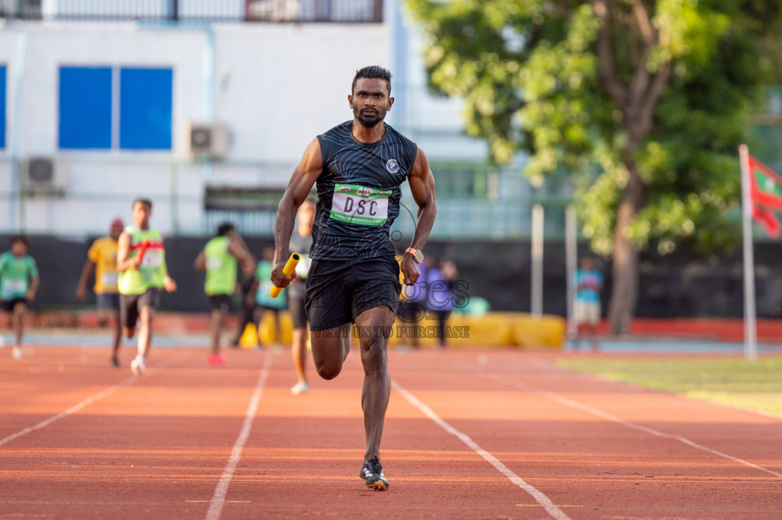 Day 3 of 33rd National Athletics Championship was held in Ekuveni Track at Male', Maldives on Saturday, 7th September 2024. Photos: Suaadh Abdul Sattar / images.mv