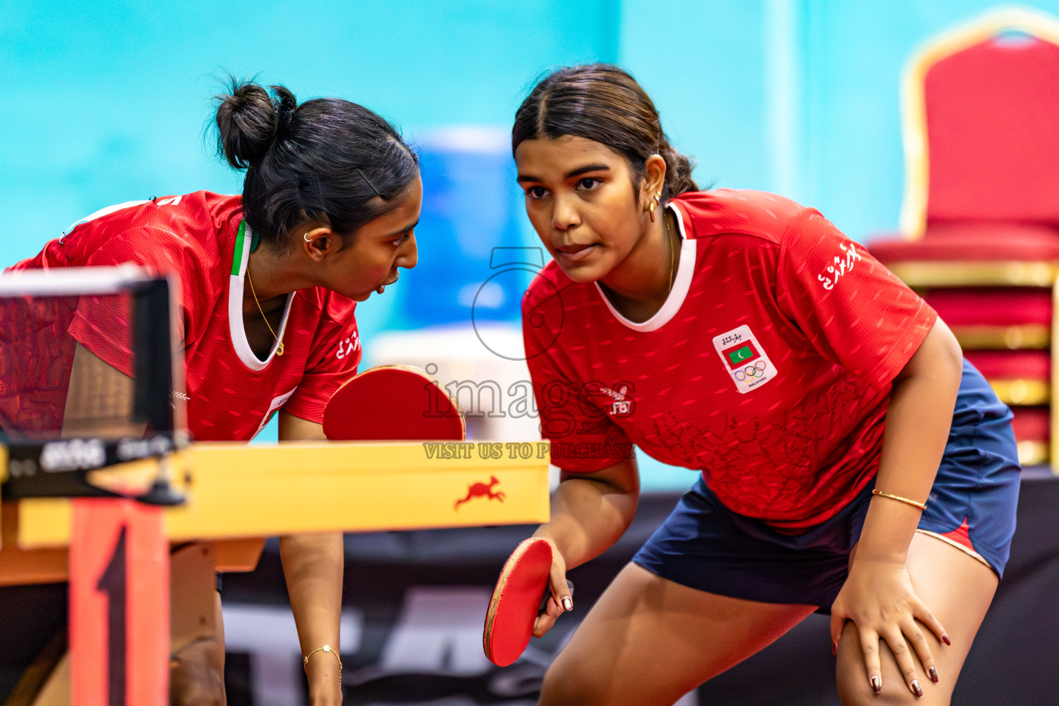 Day 5 of BML 63rd National Table Tennis Tournament 2025 was held on Friday, 29th August 2025 in Male' TT Hall, Male', Maldives. Photos: Nausham Waheed, Areef / images.mv