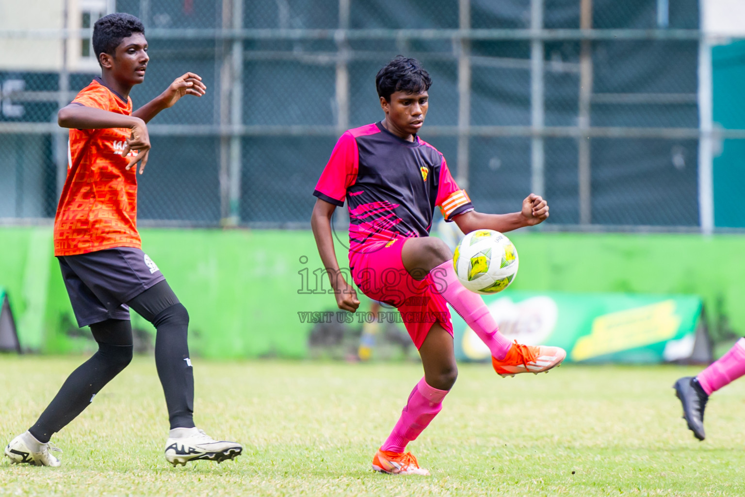 Day 1 of MILO Academy Championship 2024 held in Henveyru Stadium, Male', Maldives on Thursday, 31st October 2024. Photos by Nausham Waheed / Images.mv