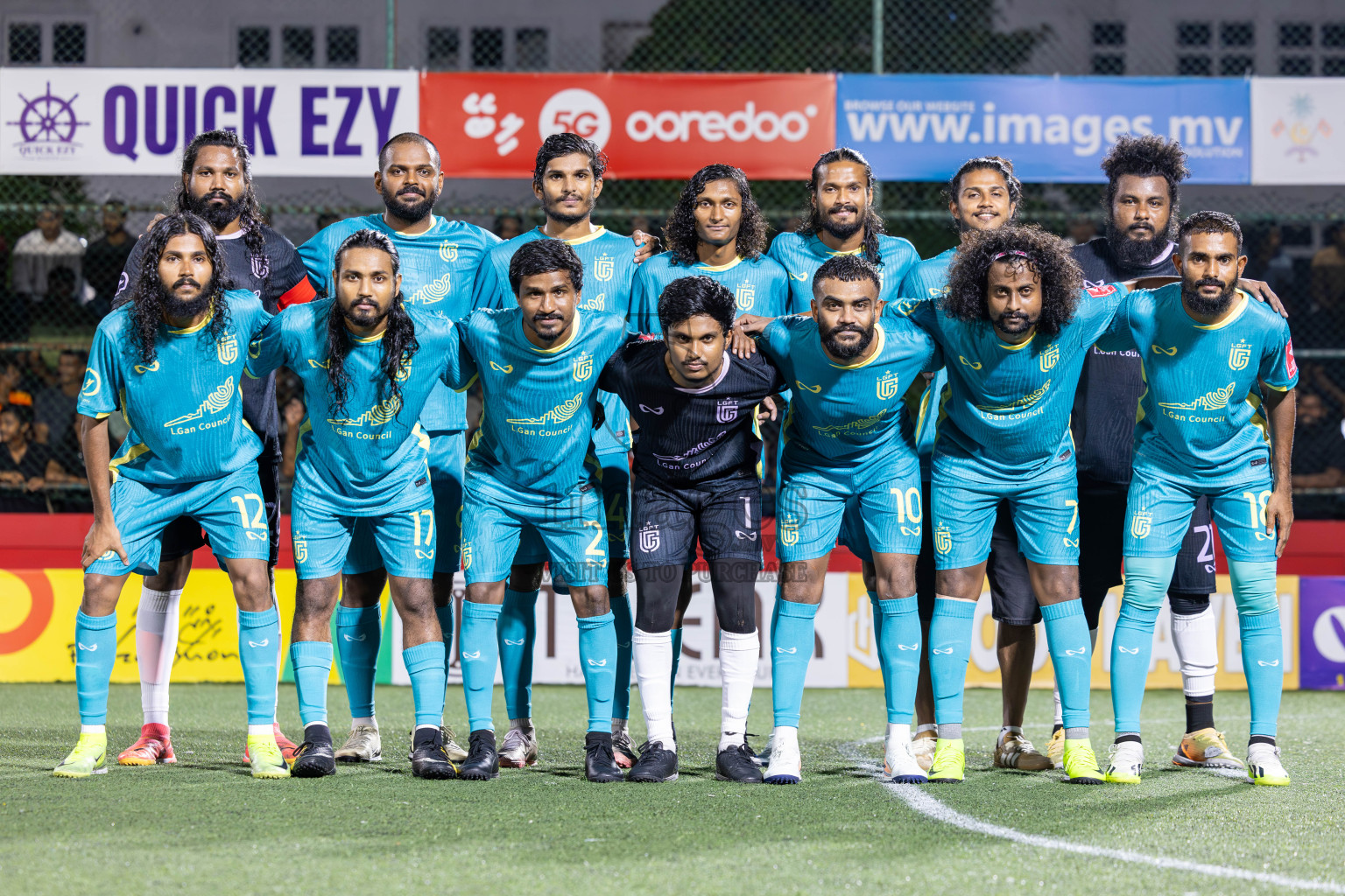 L Maavah VS L Gan in Day 8 of Golden Futsal Challenge 2025 was held on Sunday, 12th January 2025, in Hulhumale', Maldives
Photos: Ismail Thoriq / images.mv