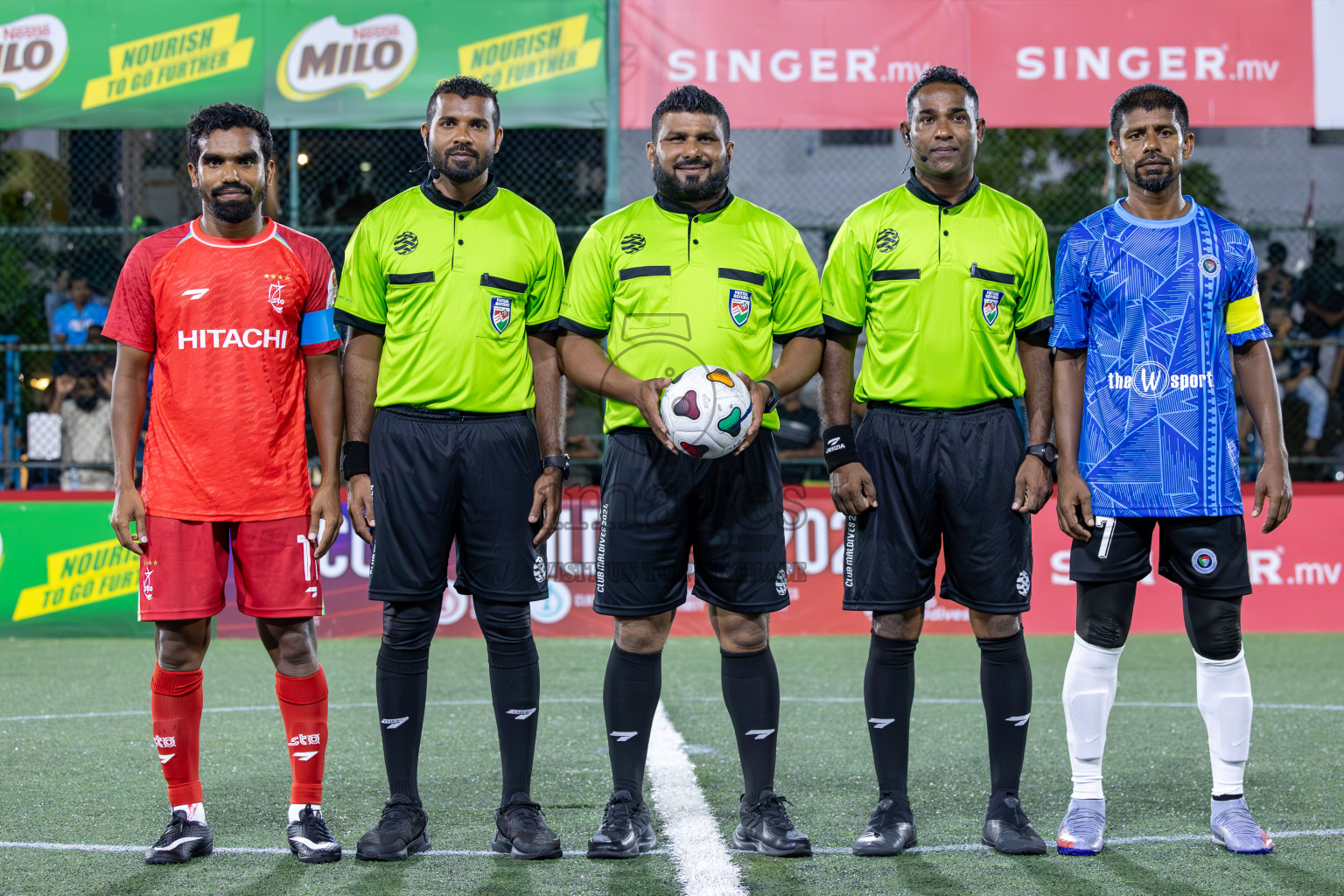 STO RC vs Police Club in Club Maldives Cup 2024 held in Rehendi Futsal Ground, Hulhumale', Maldives on Wednesday, 2nd October 2024.
Photos: Ismail Thoriq / images.mv