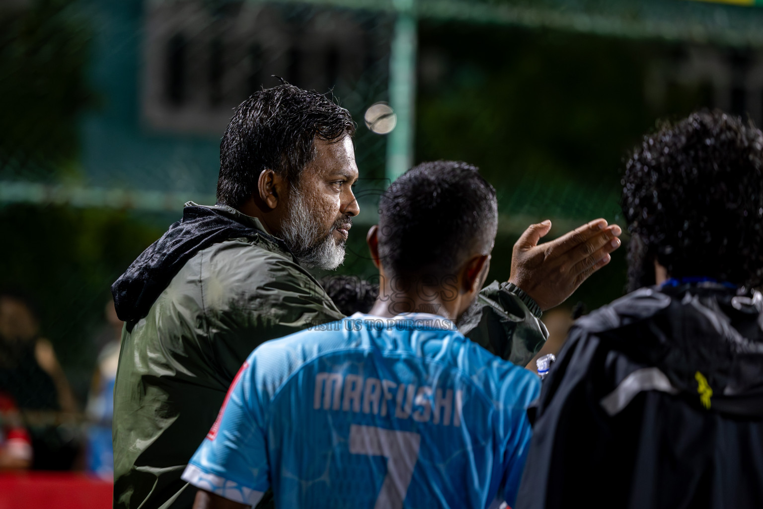 K Gaafaru vs K Maafushi in Day 10 of Golden Futsal Challenge 2025 was held on Tuesday, 14th January 2025, in Hulhumale', Maldives Photos: Ismail Thoriq / images.mv
