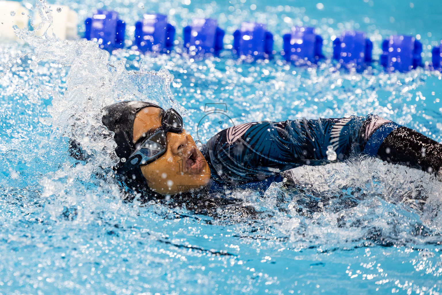 Day 4 of BML 21st Interschool Swimming Competition 2025 was held in Hulhumale' Swimming Pool, Hulhumale', Maldives on Tuesday, 14th October 2025. Photos: Mohamed Mahfooz Moosa / images.mv