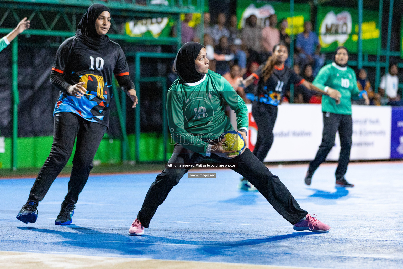 Day 1 of 7th Inter-Office/Company Handball Tournament 2023, held in Handball ground, Male', Maldives on Friday, 16th September 2023 Photos: Nausham Waheed/ Images.mv