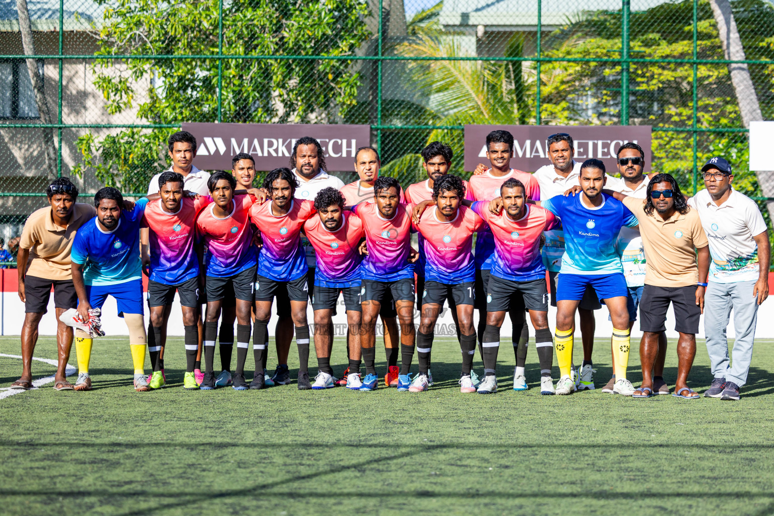 Kandima vs Niyama in Day 2 of Resort League 2025 (Dhaalu Zone) was held on Friday, 16th May 2025 in Niyama Private island, Dhaalu Atoll, Maldives. Photos: Nausham Waheed / images.mv