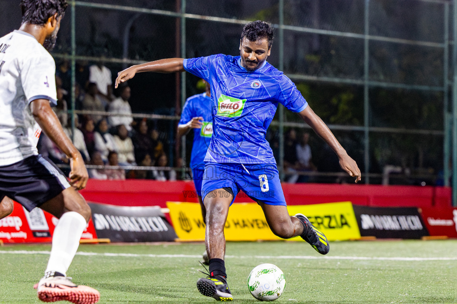 Kulhivaru Vuzaara vs Police Club in Day 15 of Office League 2025 was held on Friday, 2nd May 2025 in Hulhumale', Maldives. Photos: Nausham Waheed / images.mv