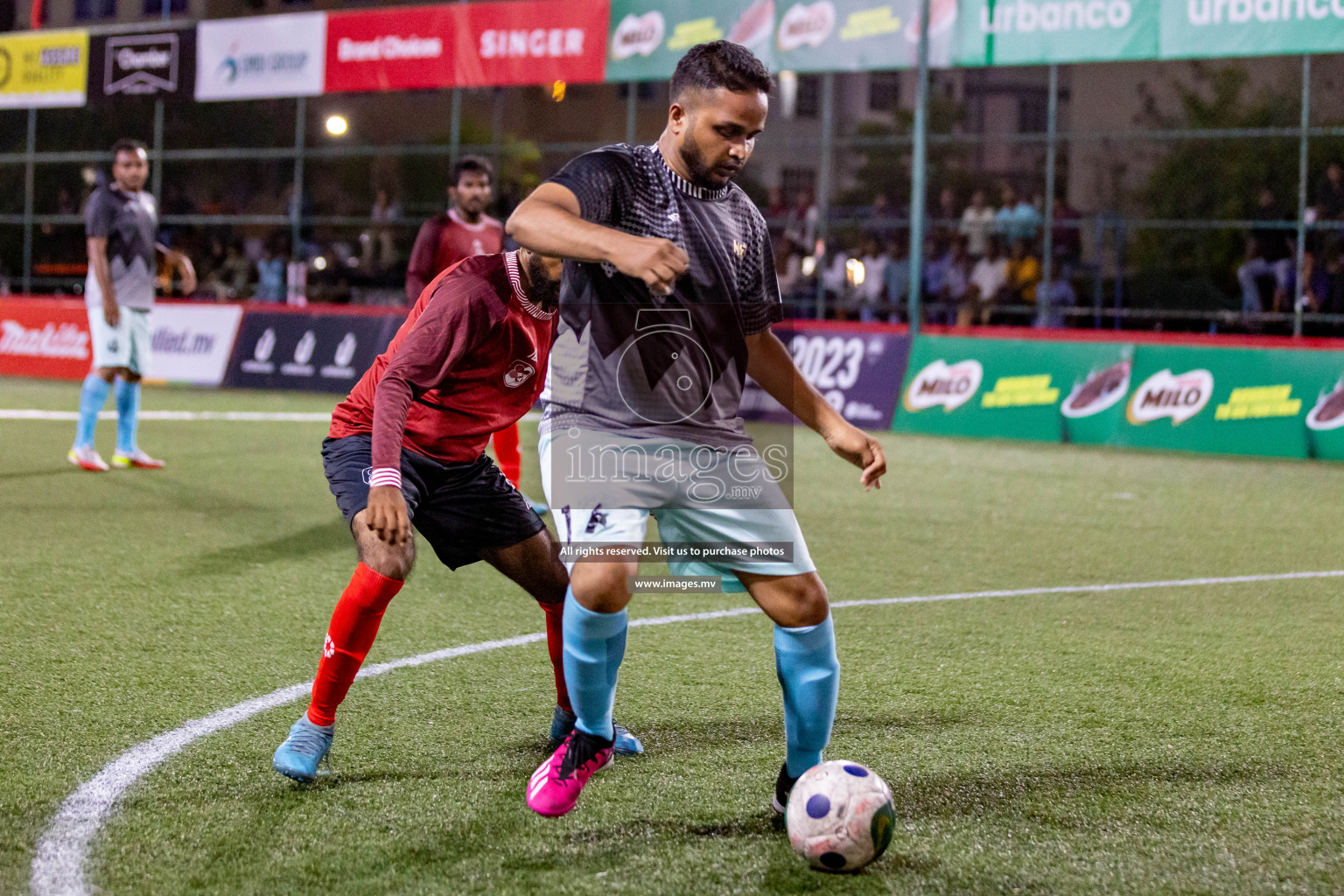 Club 220 vs METEOROLOGY in Club Maldives Cup Classic 2023 held in Hulhumale, Maldives, on Wednesday, 19th July 2023 Photos: Hassan Simah  / images.mv