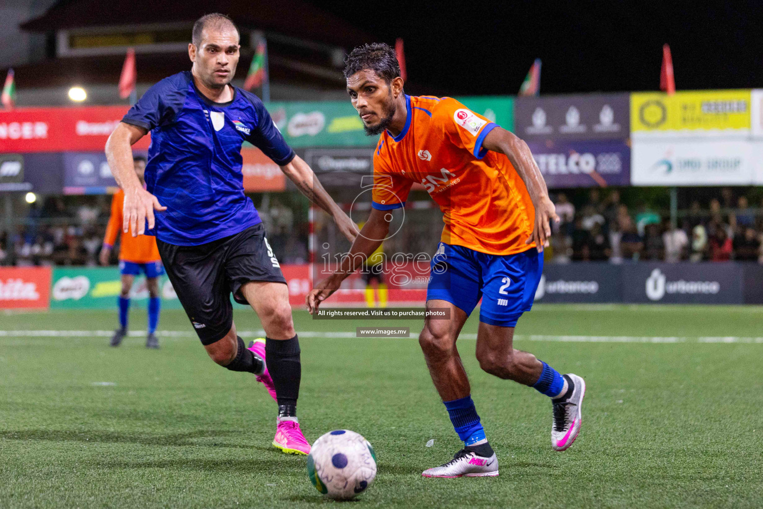 Team Fenaka vs Team FSM in Quarter Final of Club Maldives Cup 2023 held in Hulhumale, Maldives, on Sunday, 13th August 2023
Photos: Ismail Thoriq / images.mv