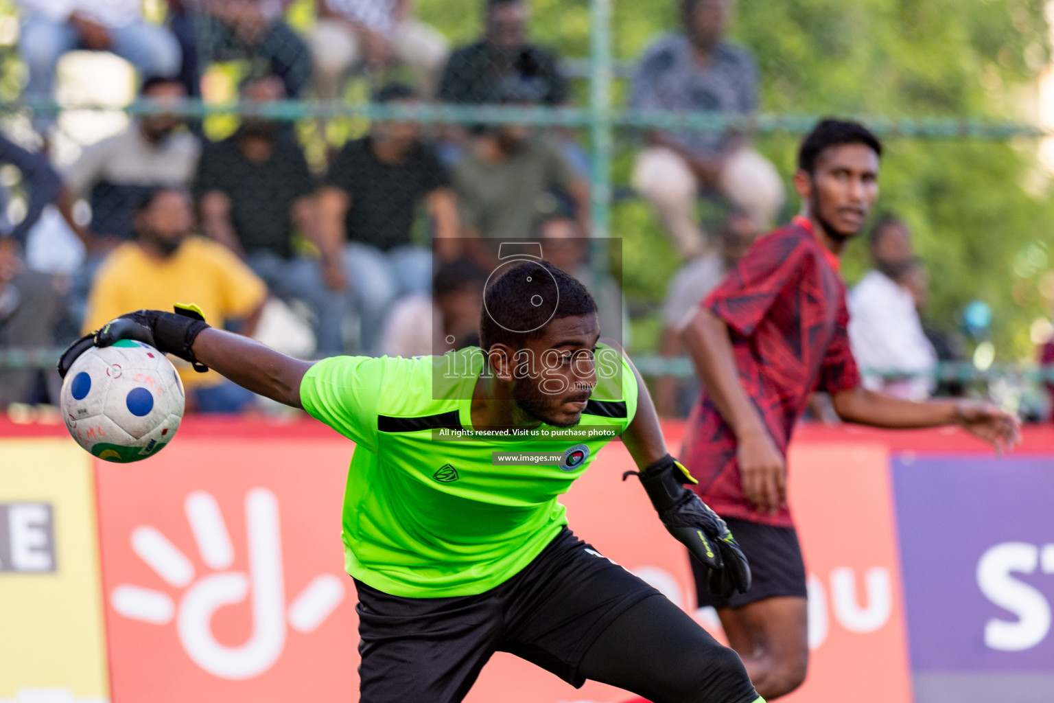 MACL vs Police Club in Club Maldives Cup 2023 held in Hulhumale, Maldives, on Saturday, 22nd July 2023. Photos: Hassan Simah / images.mv
