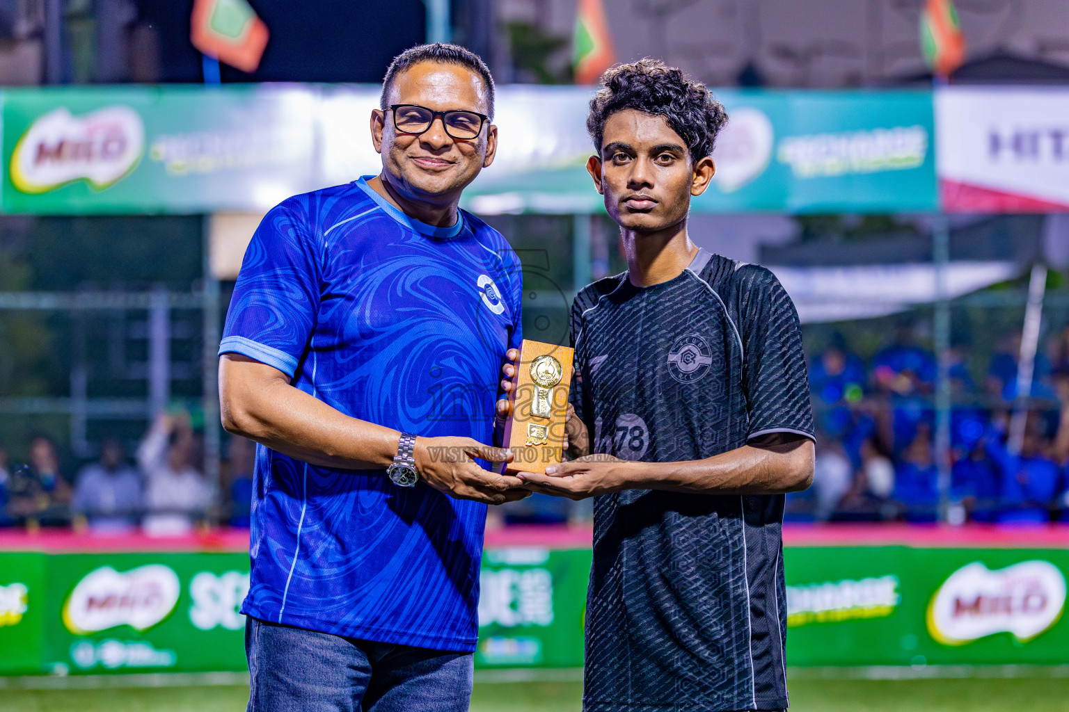 Quarter Finals of Milo Sector League 2025 was held in Rehendhi Futsal Ground, Hulhumale', Maldives on Wednesday, 12th November 2025. Photos: Aeef Adam / images.mv