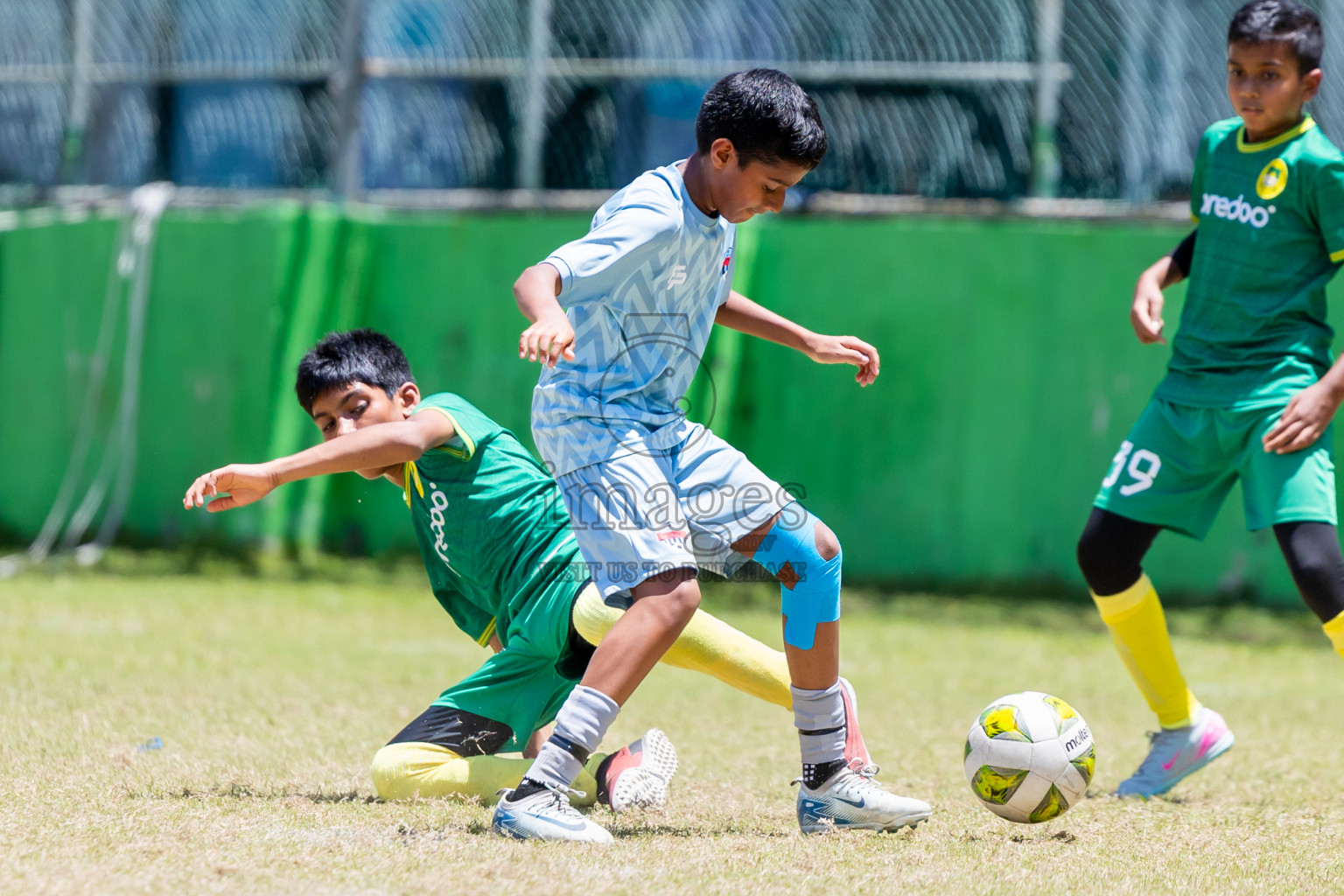 Day 3 of MILO Academy Championship 2025 (U-12) was held at Henveiru Stadium in Male', Maldives on Saturday, 3rd May 2025. Photos: Nausham Waheed / images.mv