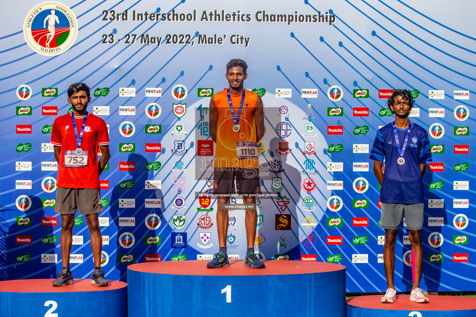 Day 5 of Inter-School Athletics Championship held in Male', Maldives on 27th May 2022. Photos by: Nausham Waheed / images.mv