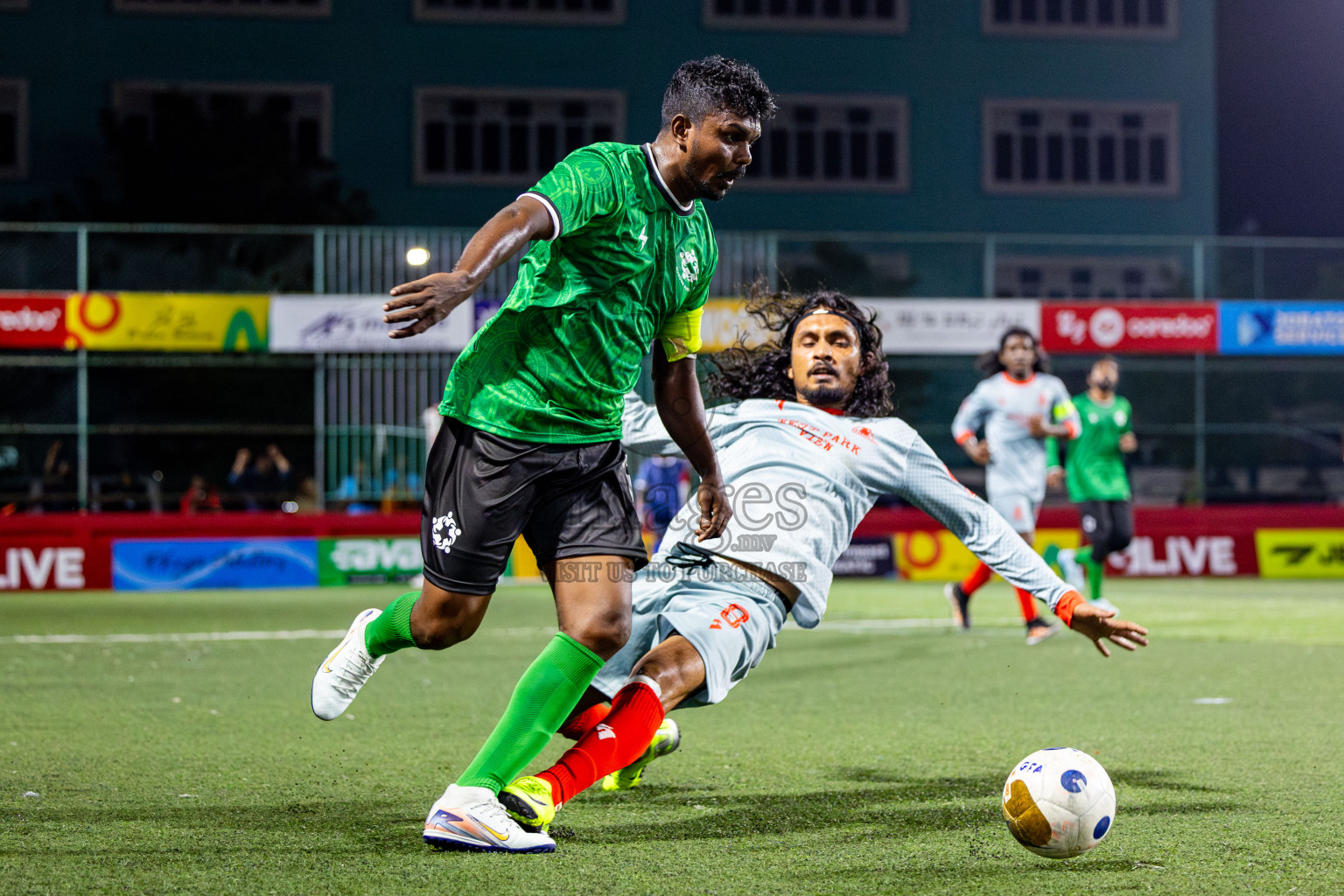 L Mundoo VS L Kalaidhoo in Day 8 of Golden Futsal Challenge 2025 was held on Sunday, 12th January 2025, in Hulhumale', Maldives Photos: Nausham Waheed , Ismail Thoriq / images.mv