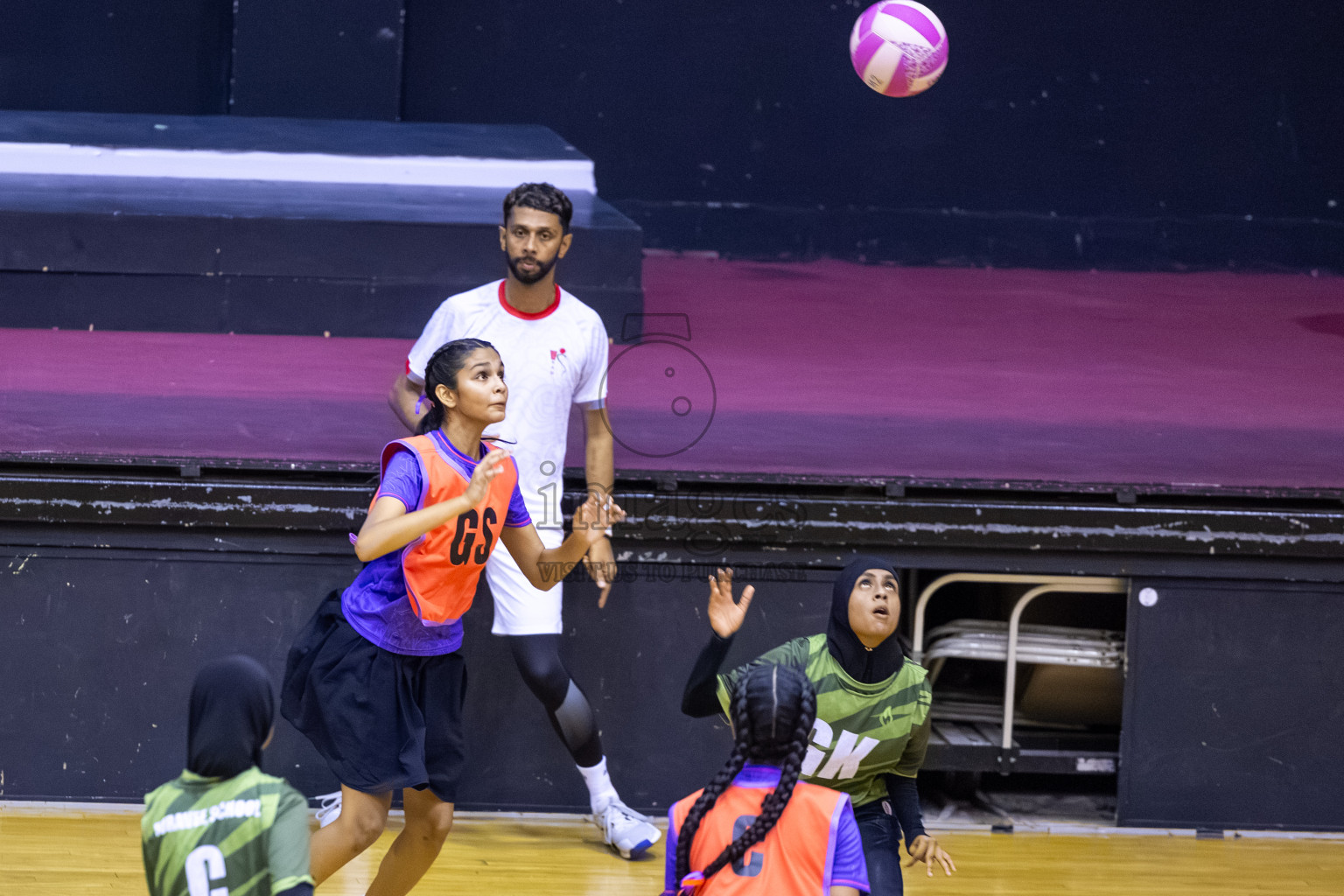 Day 12 of 26th Inter-School Netball Tournament 2025 was held in Social Center Indoor Hall on Thursday, 30th October 2025. Photos: Ismail Thoriq / images.mv