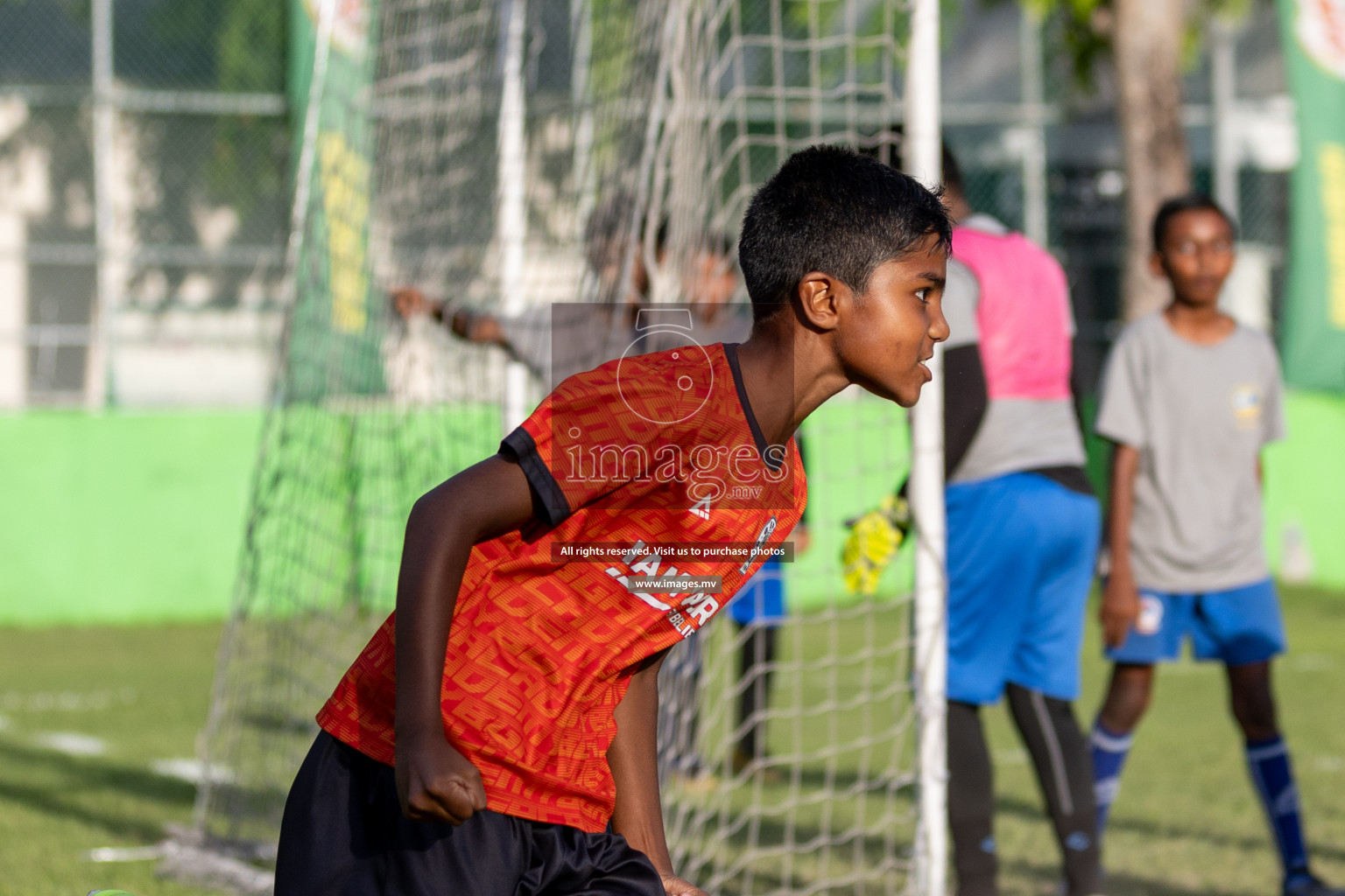 Day 1 of MILO Academy Championship 2023 (U12) was held in Henveiru Football Grounds, Male', Maldives, on Friday, 18th August 2023. Photos: Mohamed Mahfooz Moosa / images.mv