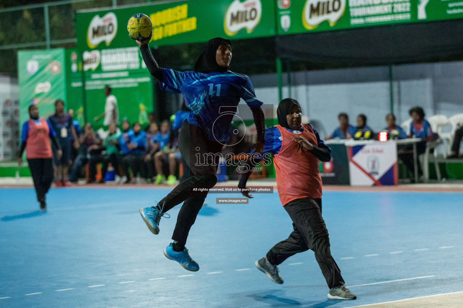 Day 13 of Milo 6th Inter Office Handball Tournament 2022 - Photos by Nausham Waheed & Hassan Simah