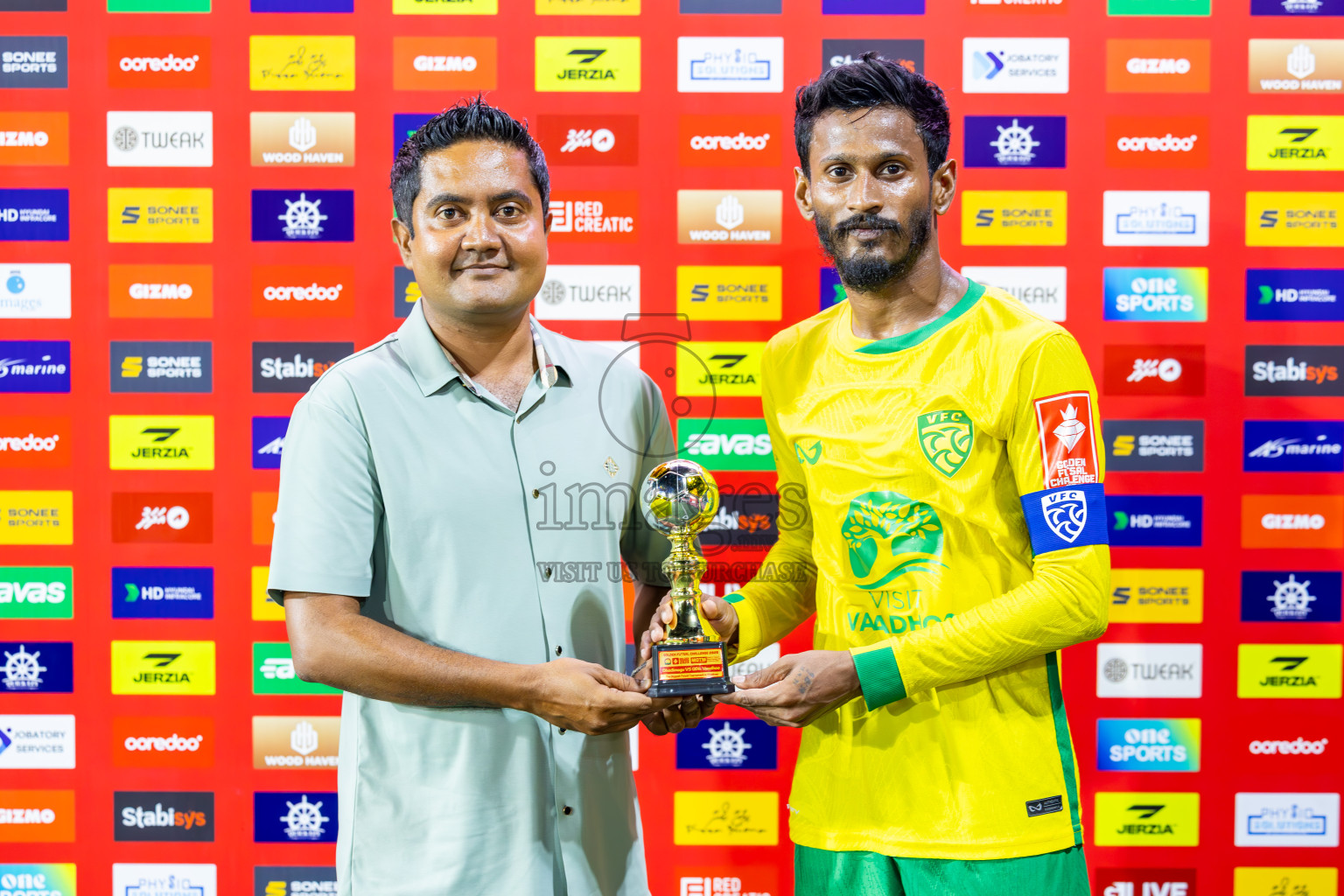 Dhandimagu vs GDh Vaadhoo in Zone Round on Day 28 of Golden Futsal Challenge 2025 was held on Saturday , 1st February 2025, in Hulhumale', Maldives. Photos: Ismail Thoriq / images.mv